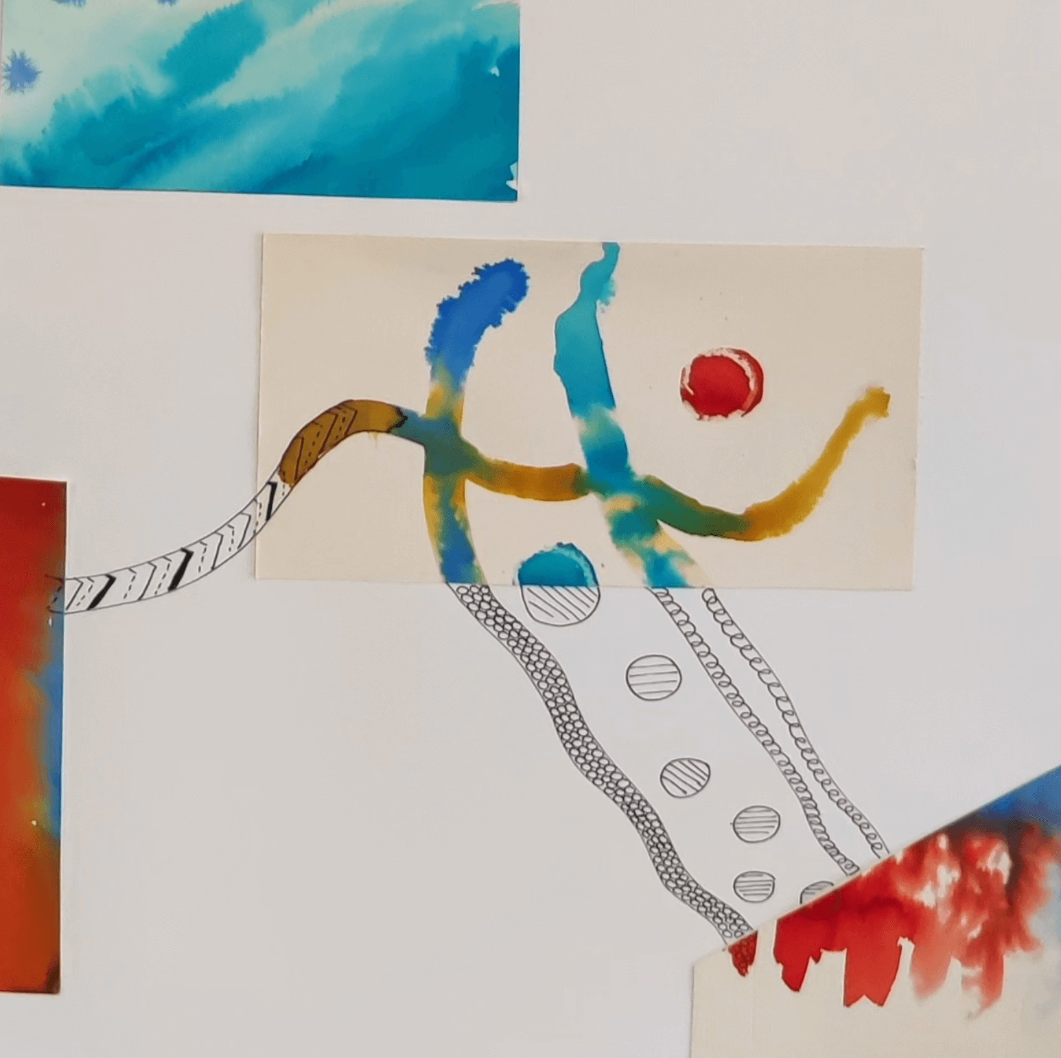 Ecoline & Fineliner - Foto