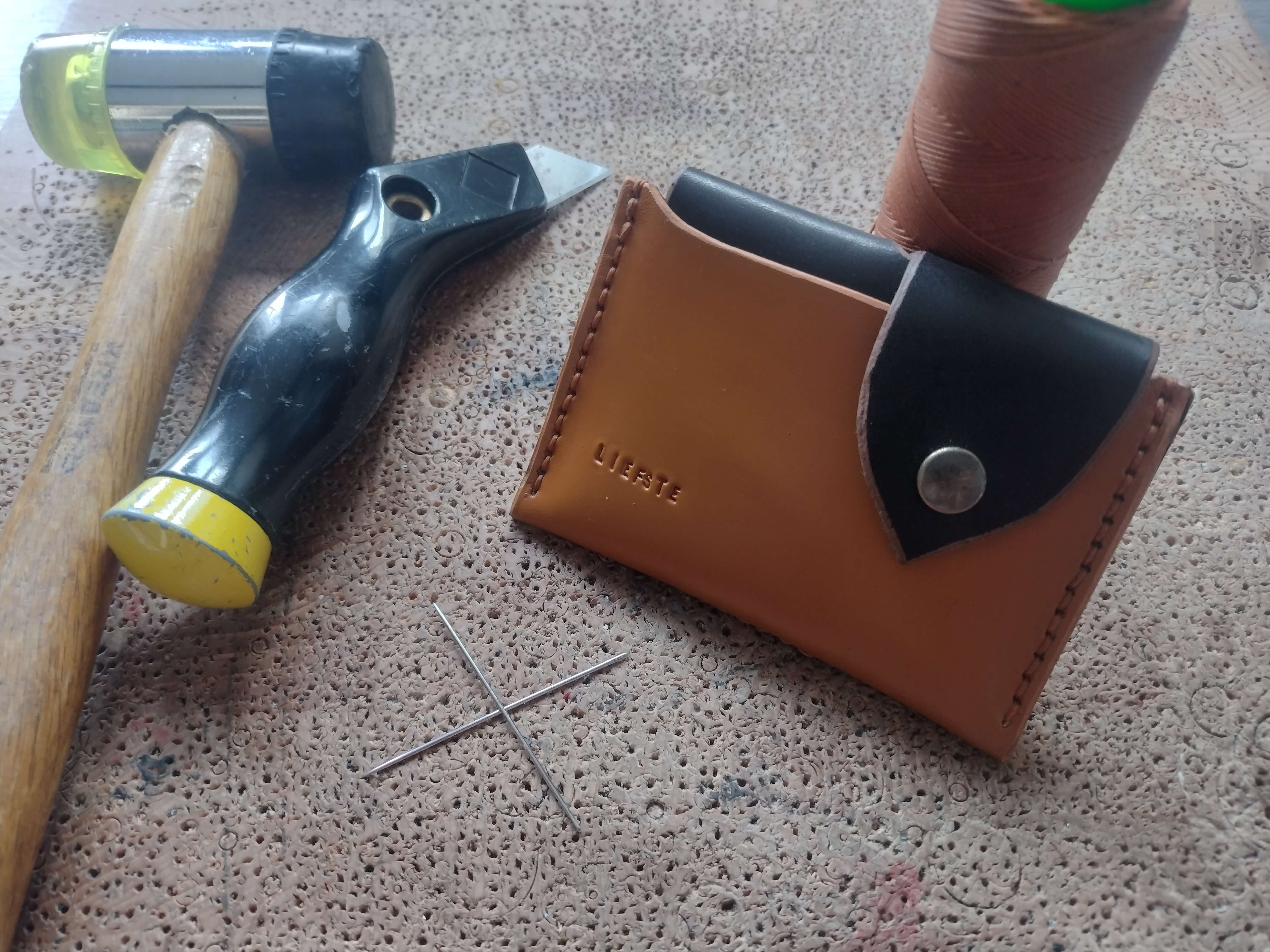 Workshop kleine lederwaren - Foto