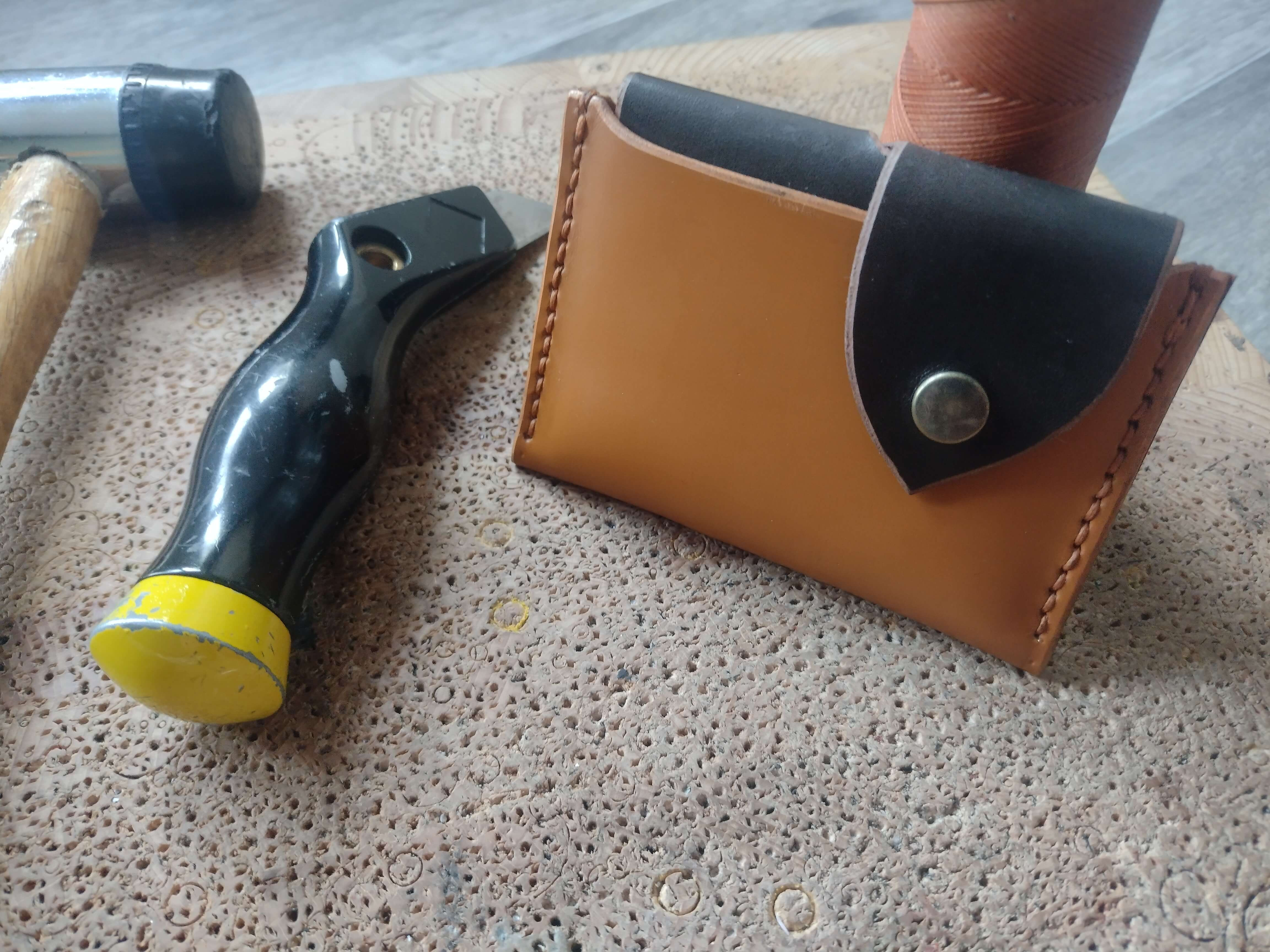 Workshop kleine lederwaren - Foto