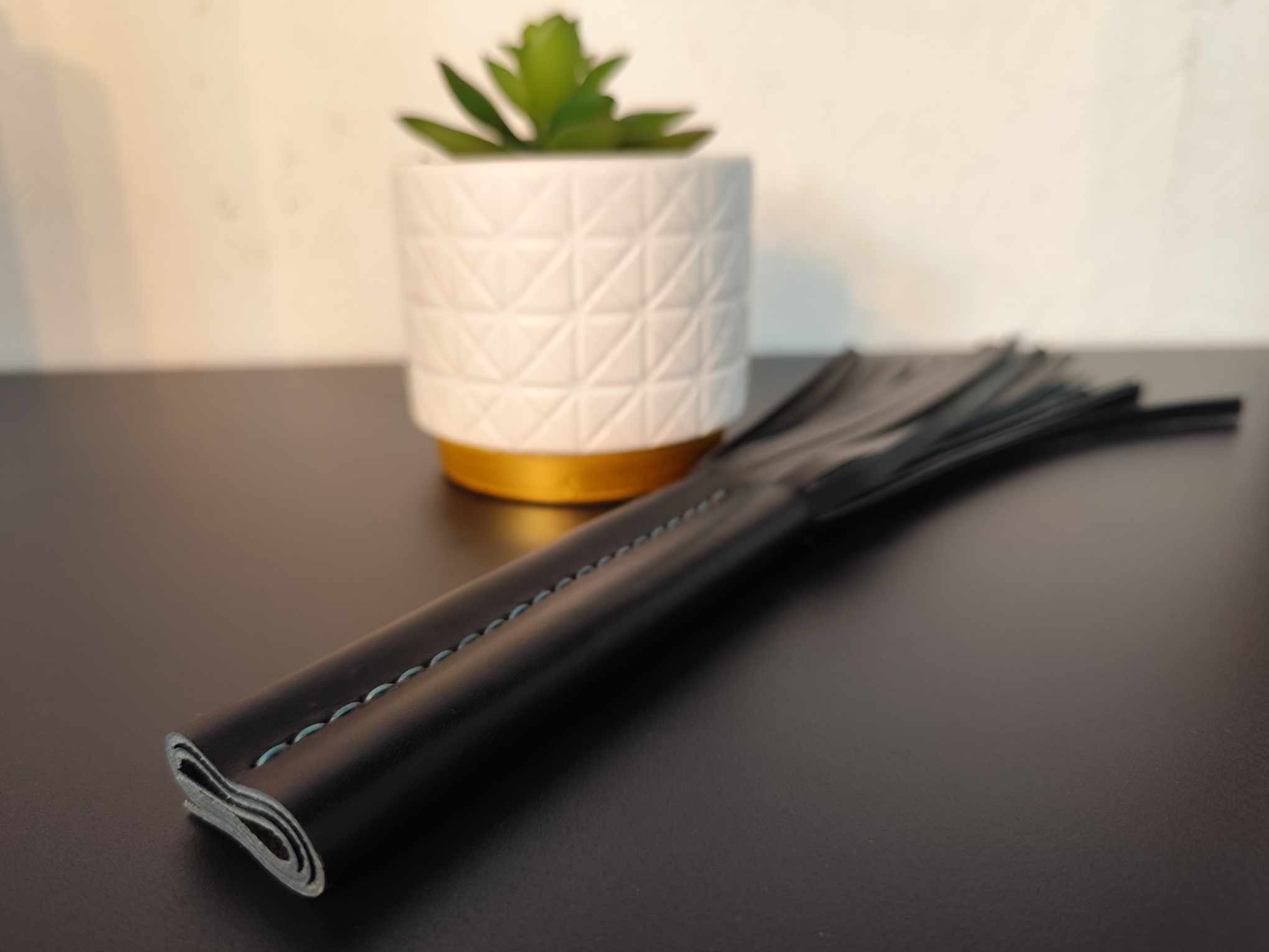 Workshop lederen zweepje