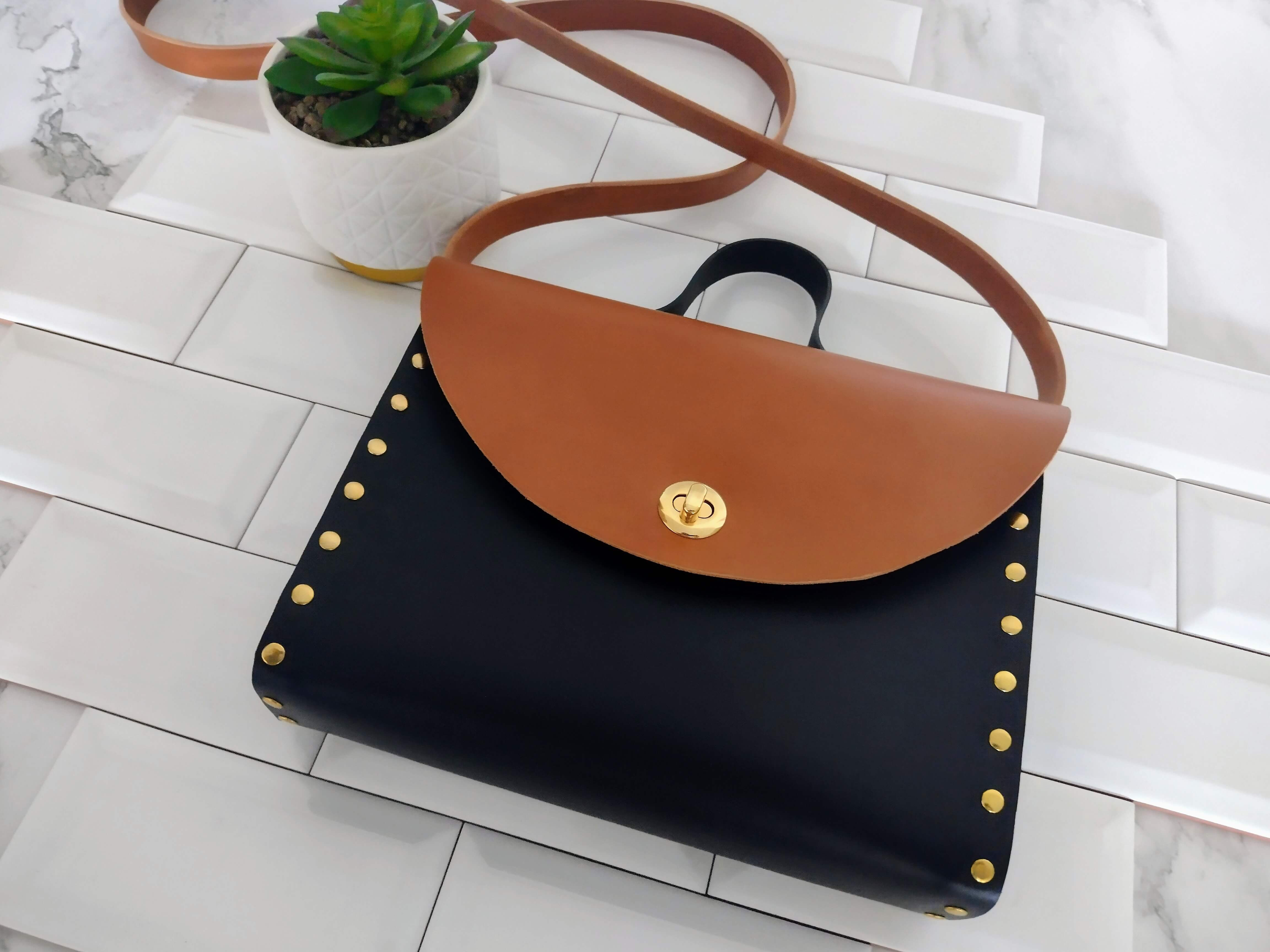 Workshop lederen handtas Classic of Diva - Foto