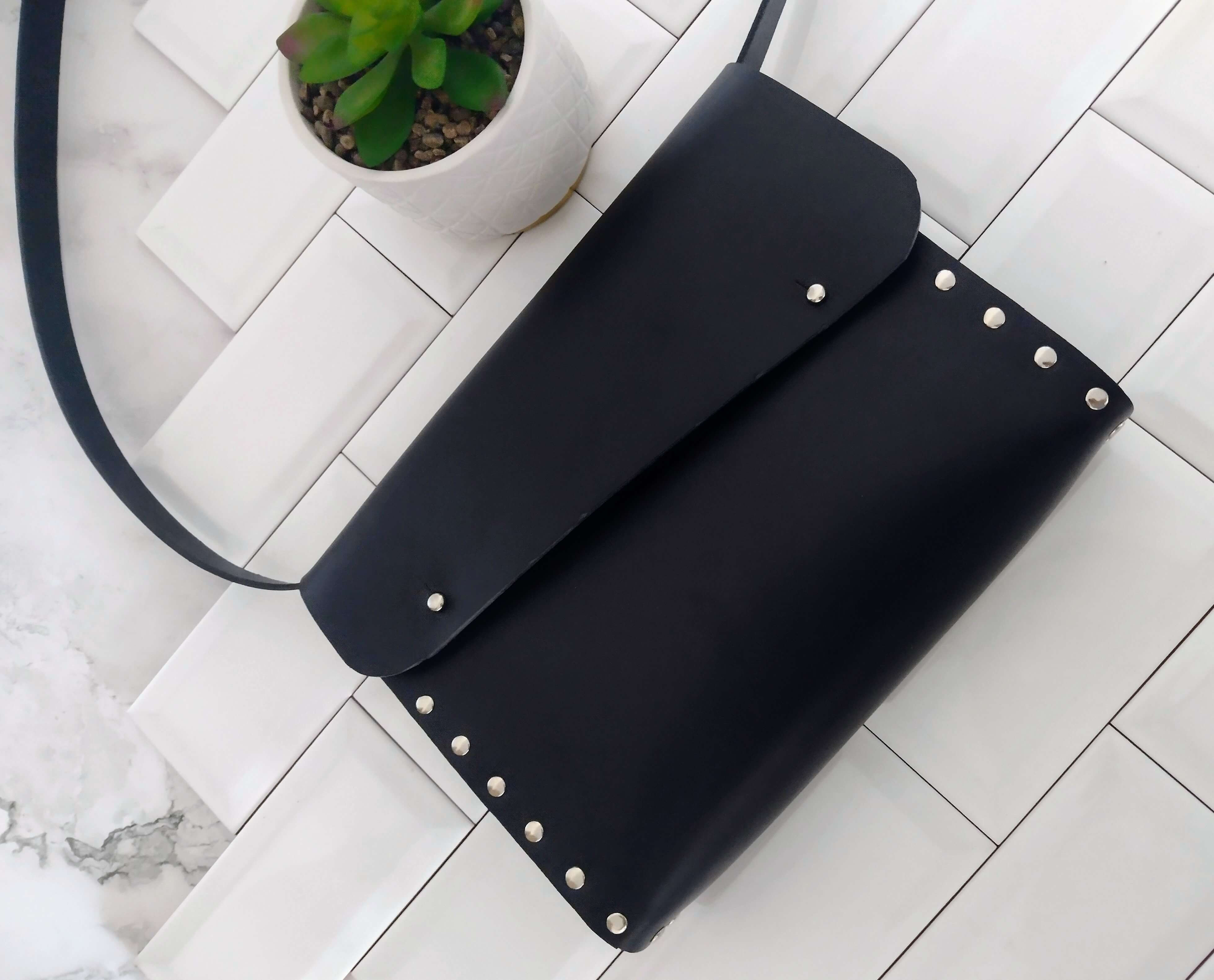 Workshop lederen handtas Classic of Diva - Foto