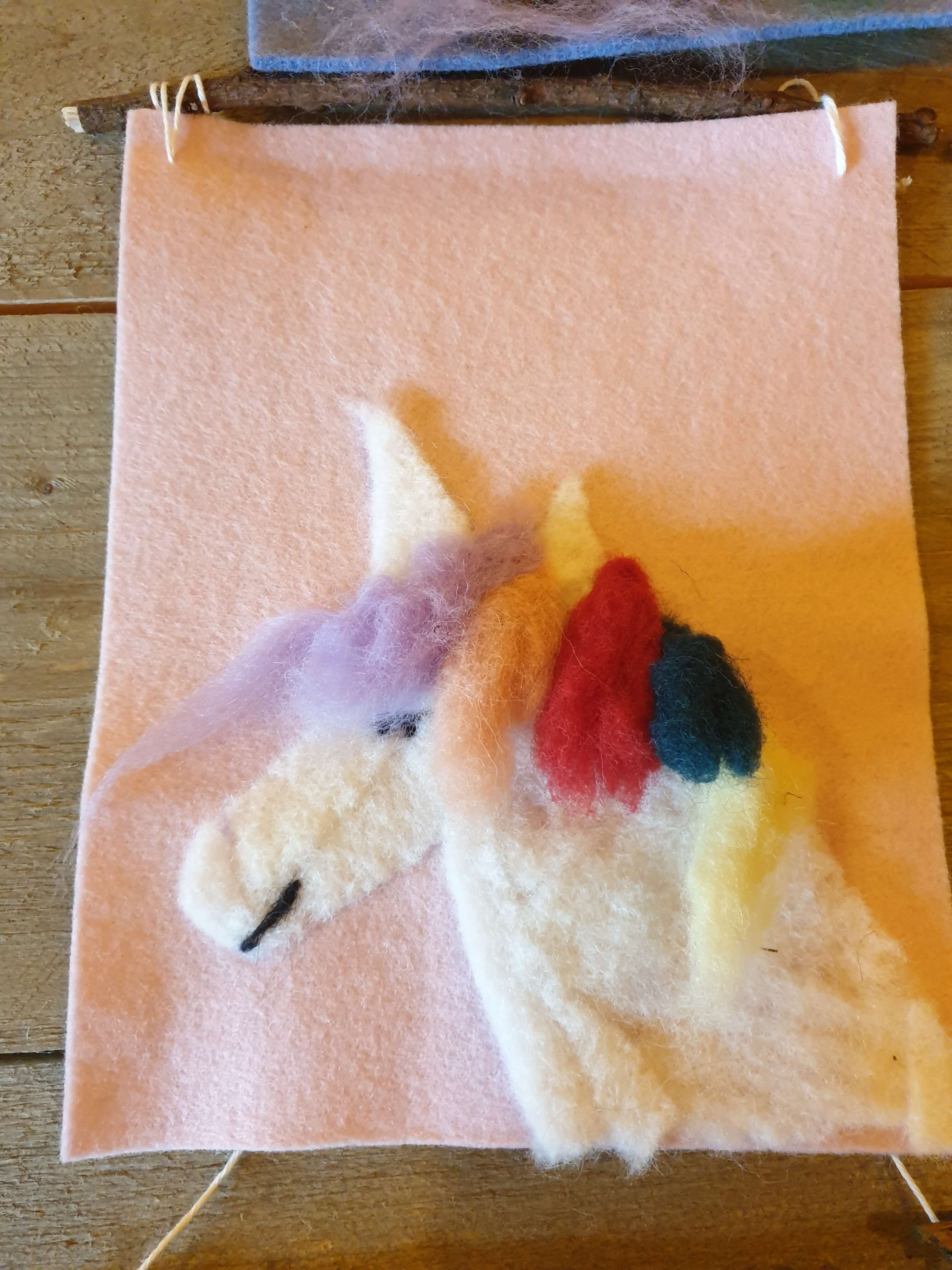 Kidsworkshop 'Vilt je eigen wandhanger' - Foto