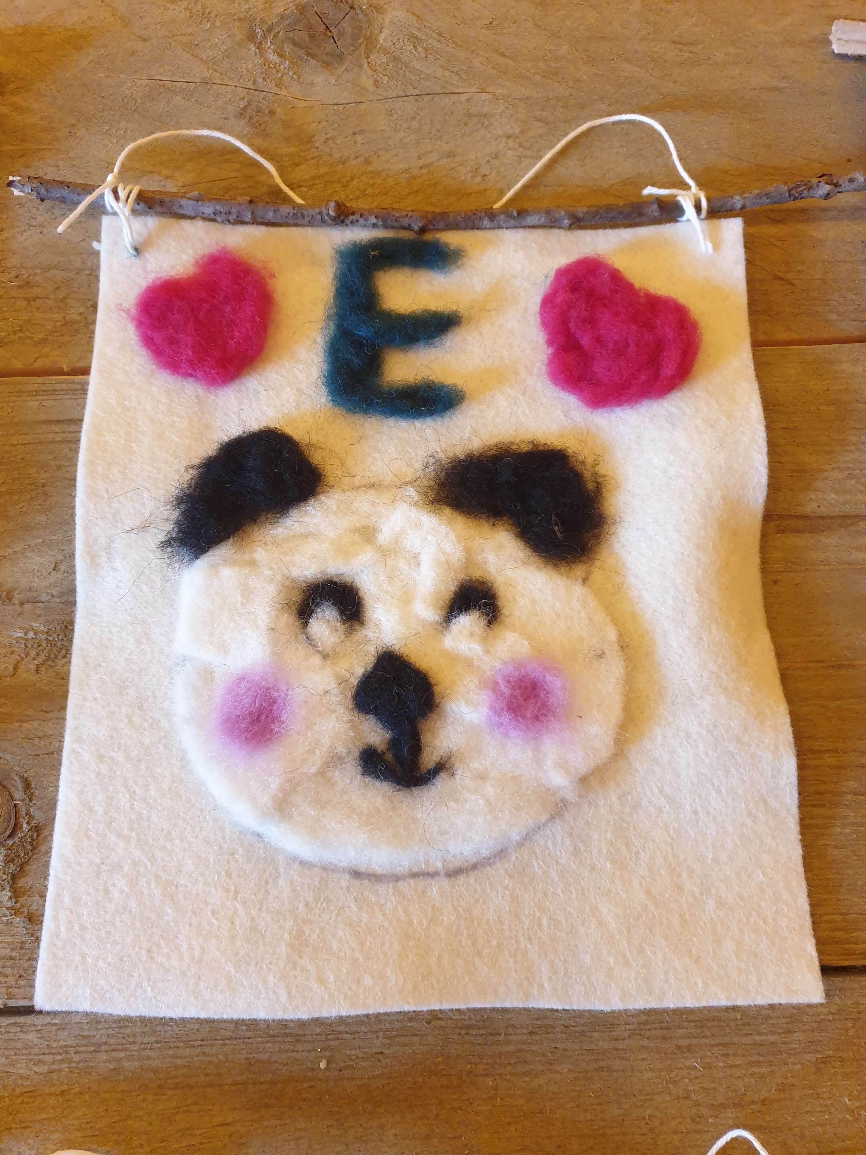 Kidsworkshop 'Vilt je eigen wandhanger' - Foto