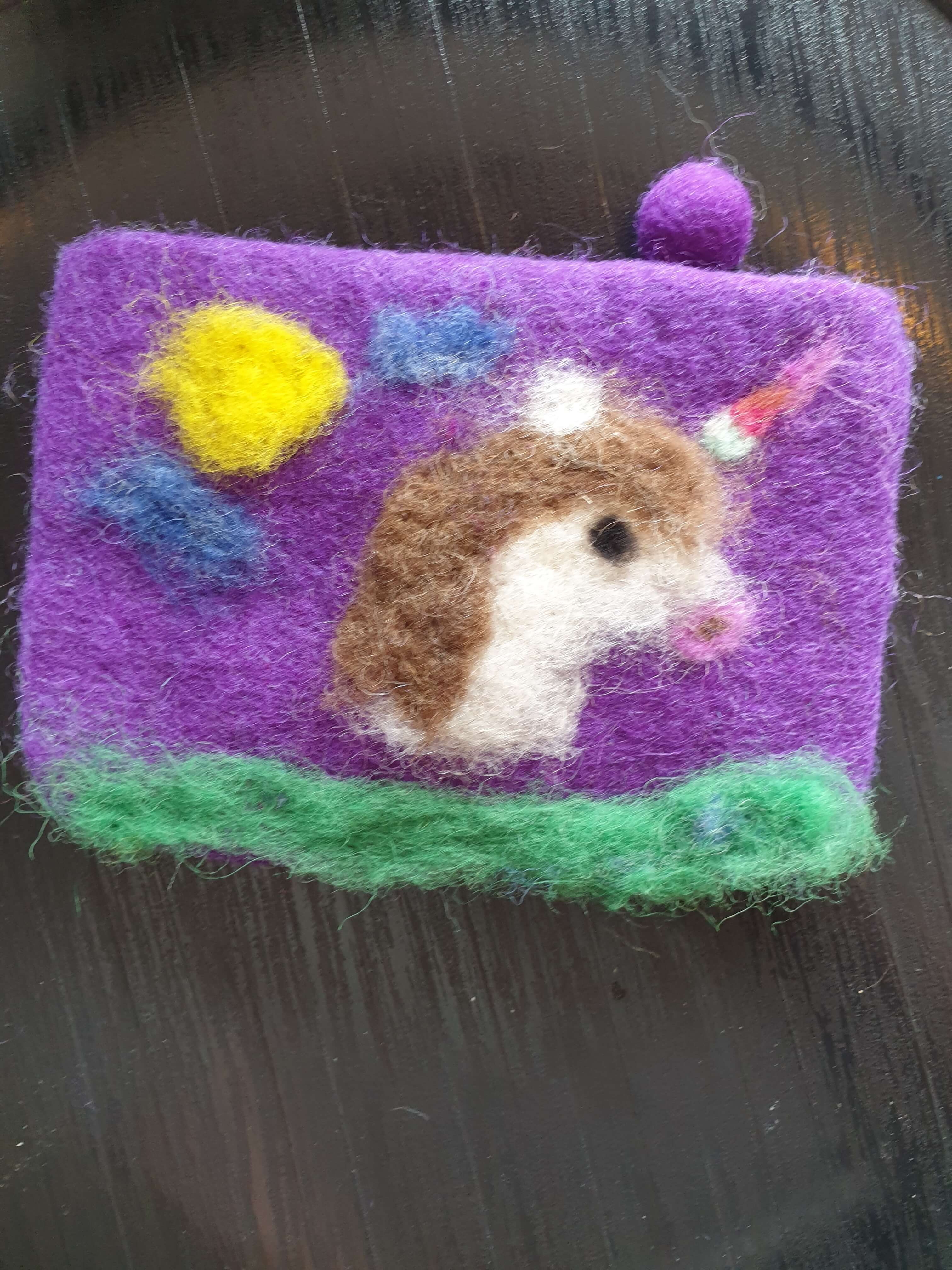 Kinderworkshop 'Personaliseer een vilten tasje'