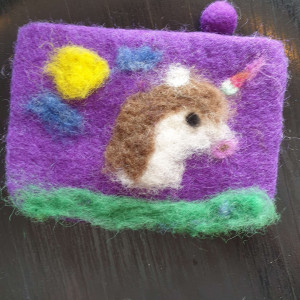 Kinderworkshop 'Personaliseer een vilten tasje'