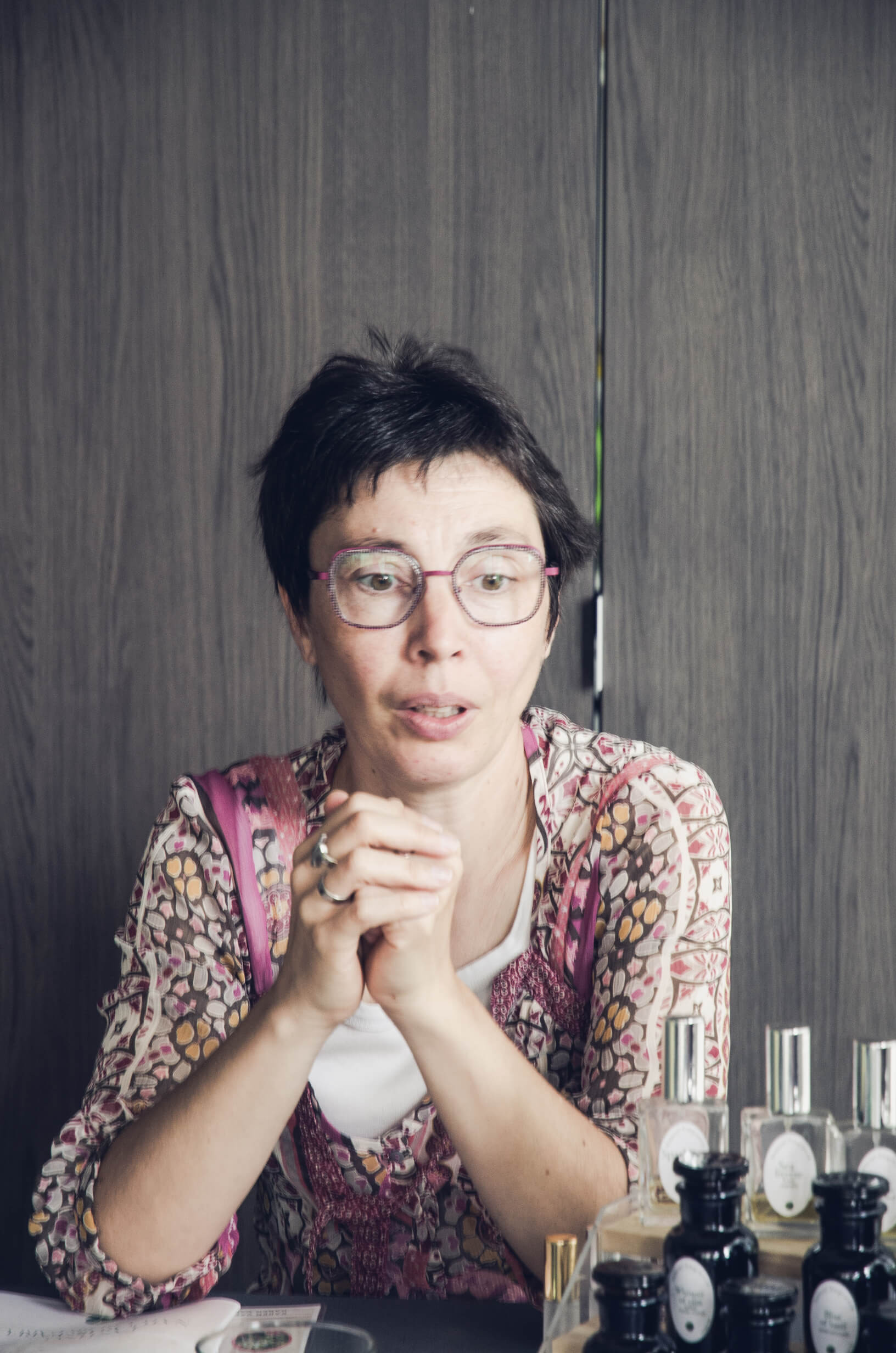 Natuurlijk parfum geurtasting - Foto