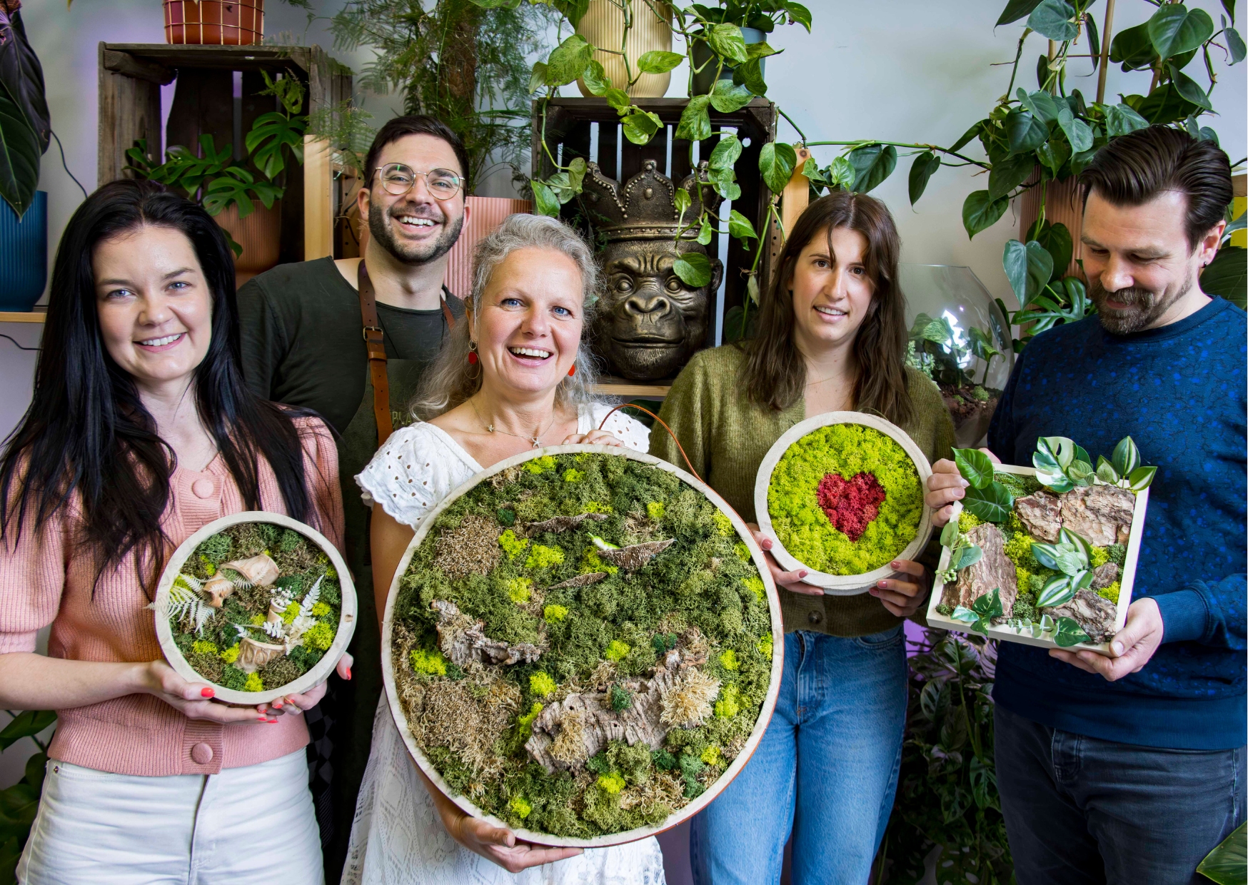 Workshop bouw je eigen moswand 🪴