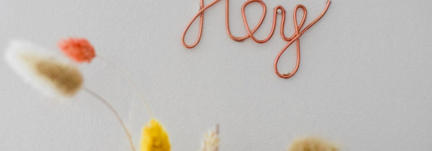 DIY Wall Words