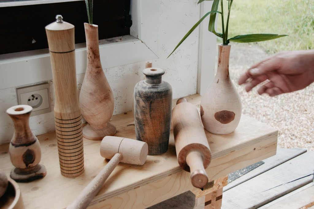 Workshop Houtdraaien (schaal, boom, kandelaar,...) voor teams en events - Foto