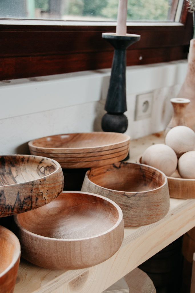 Workshop Houtdraaien (schaal, boom, kandelaar,...) voor teams en events - Foto