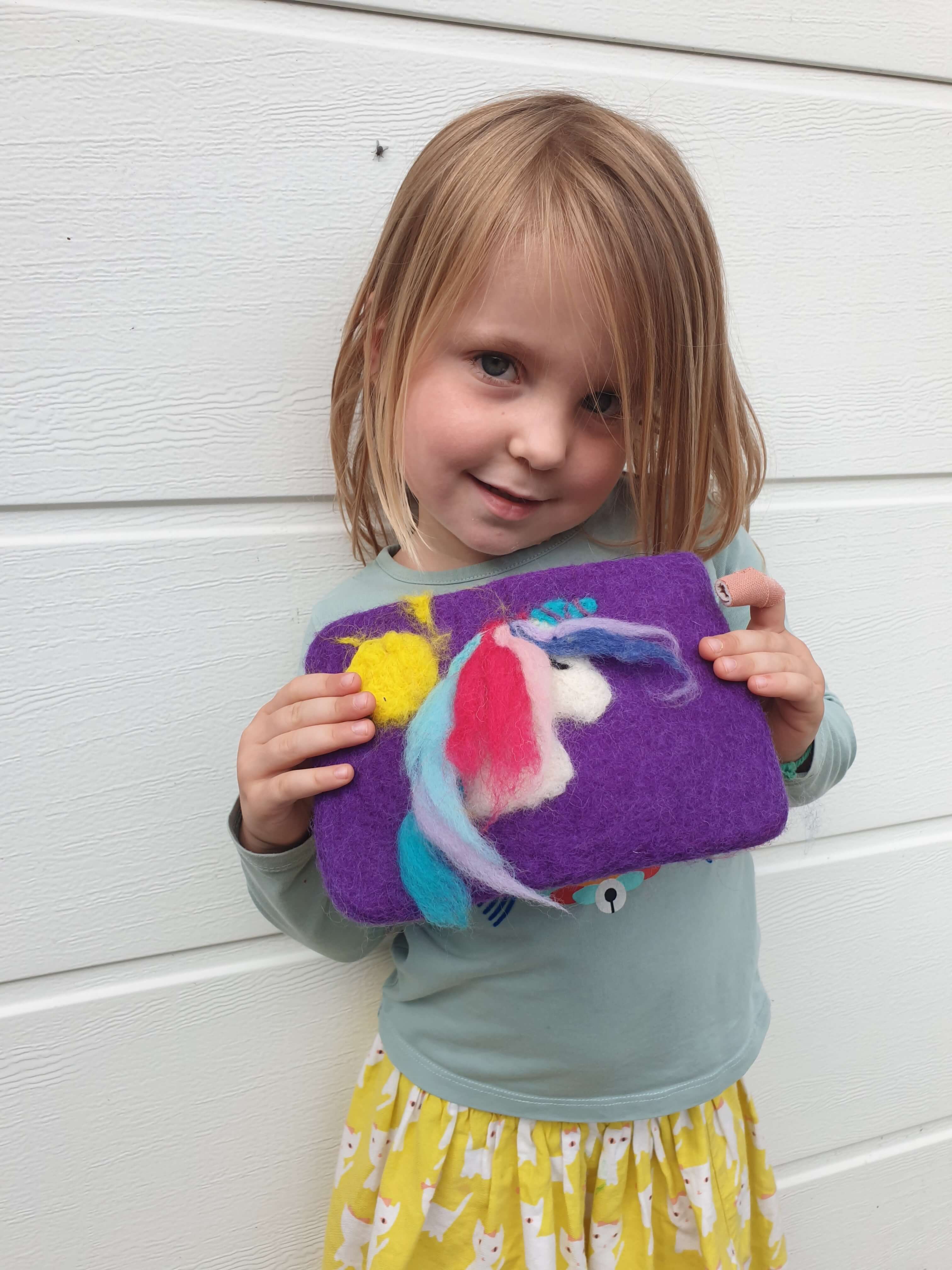 Familieworkshop 'Maak je eigen vilten creatie'