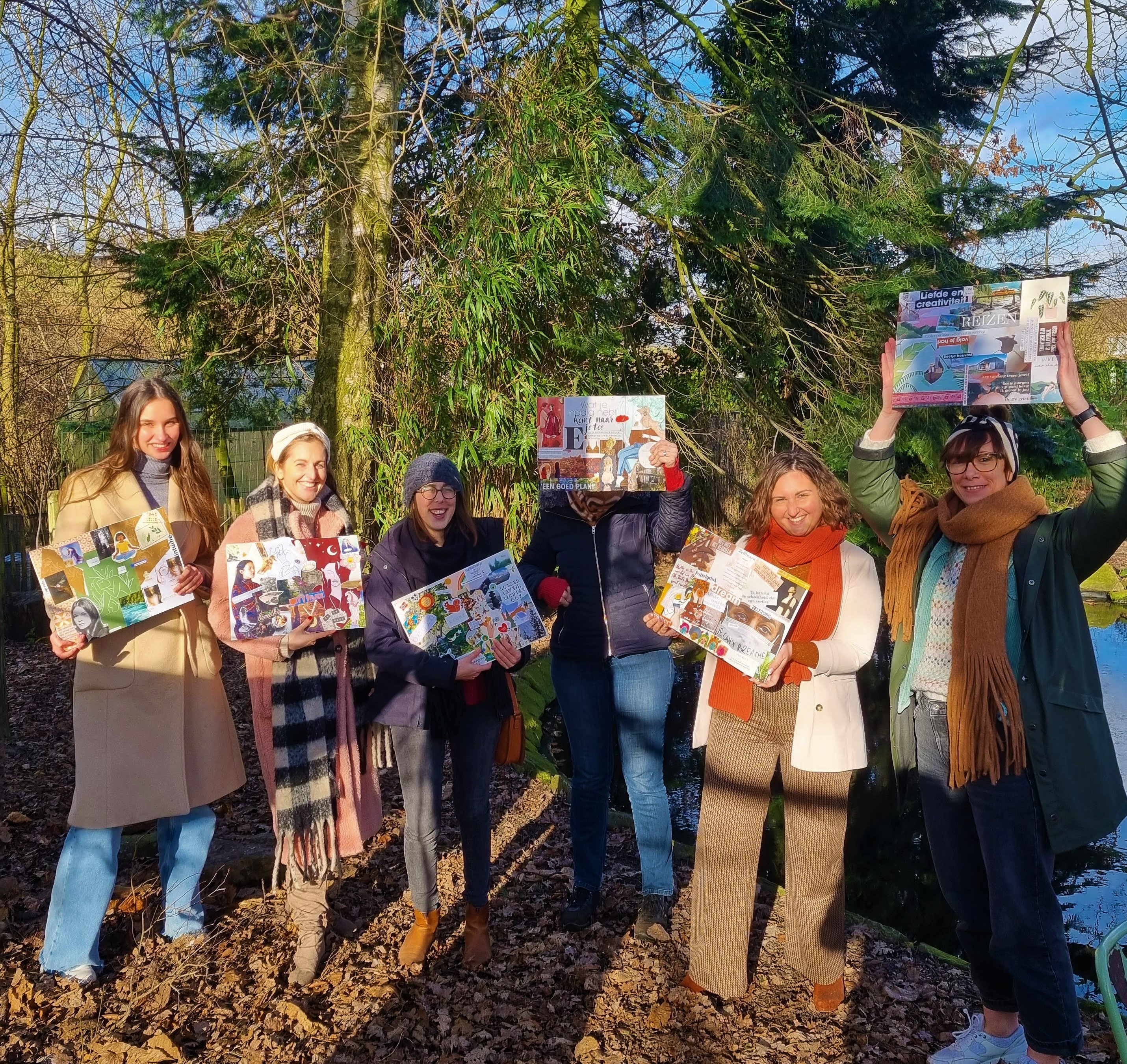 Workshop Droombord - vision board - Foto