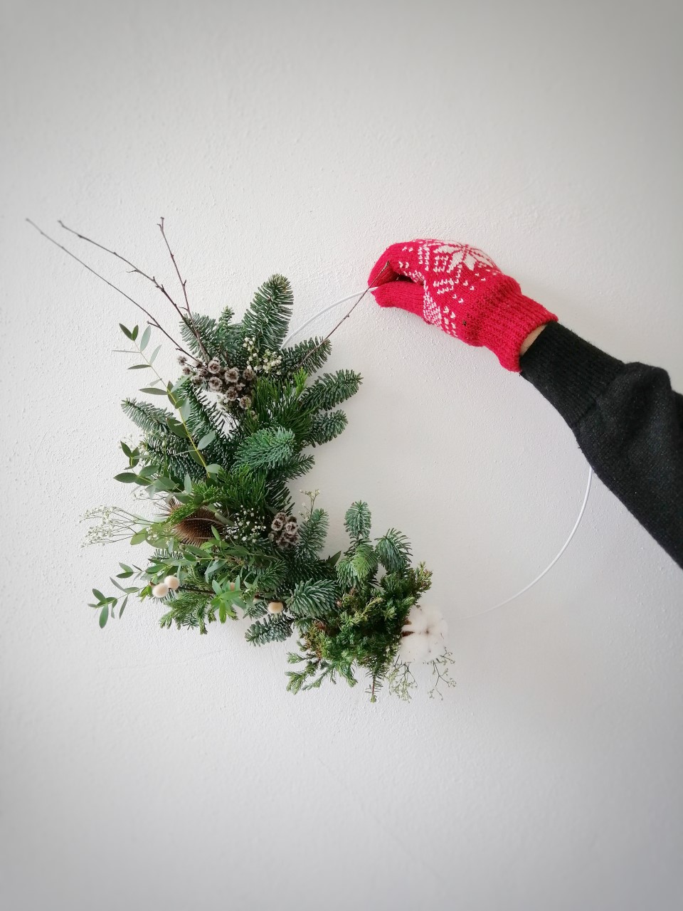 Kerstkrans workshop als groepsactiviteit