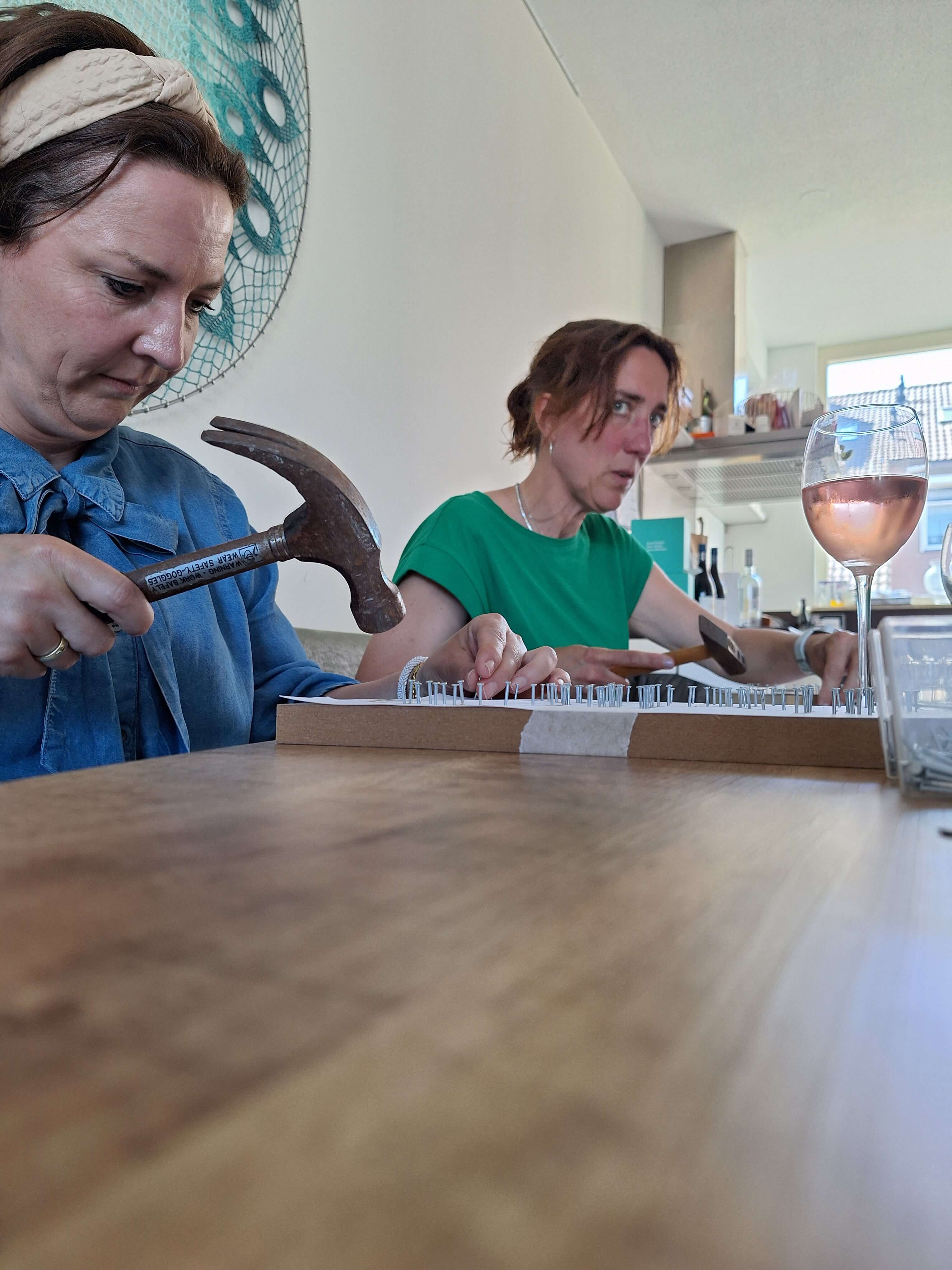 Workshop String art - Foto