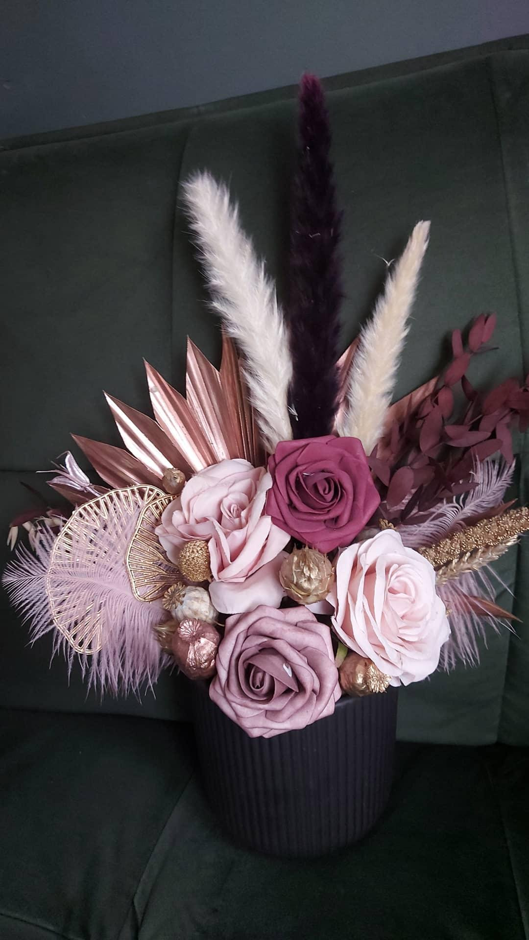 Pampas & Droogbloemenvaas vullen - Foto