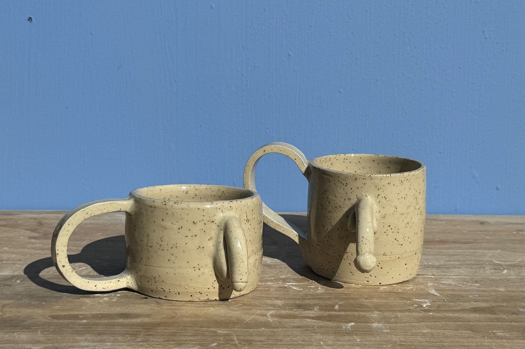 Playful Pottery: penis tas (keramiek) - Foto