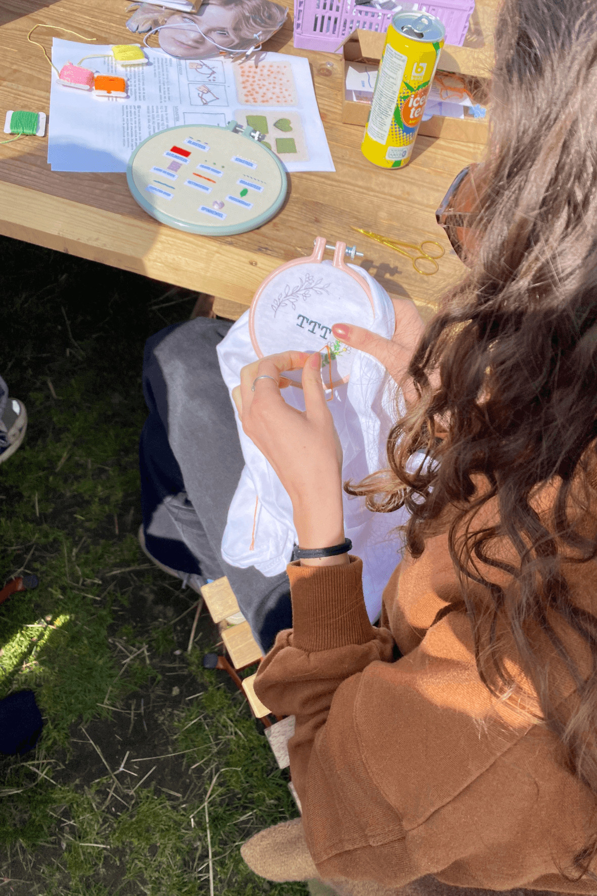 Borduren op eigen gerief - Foto