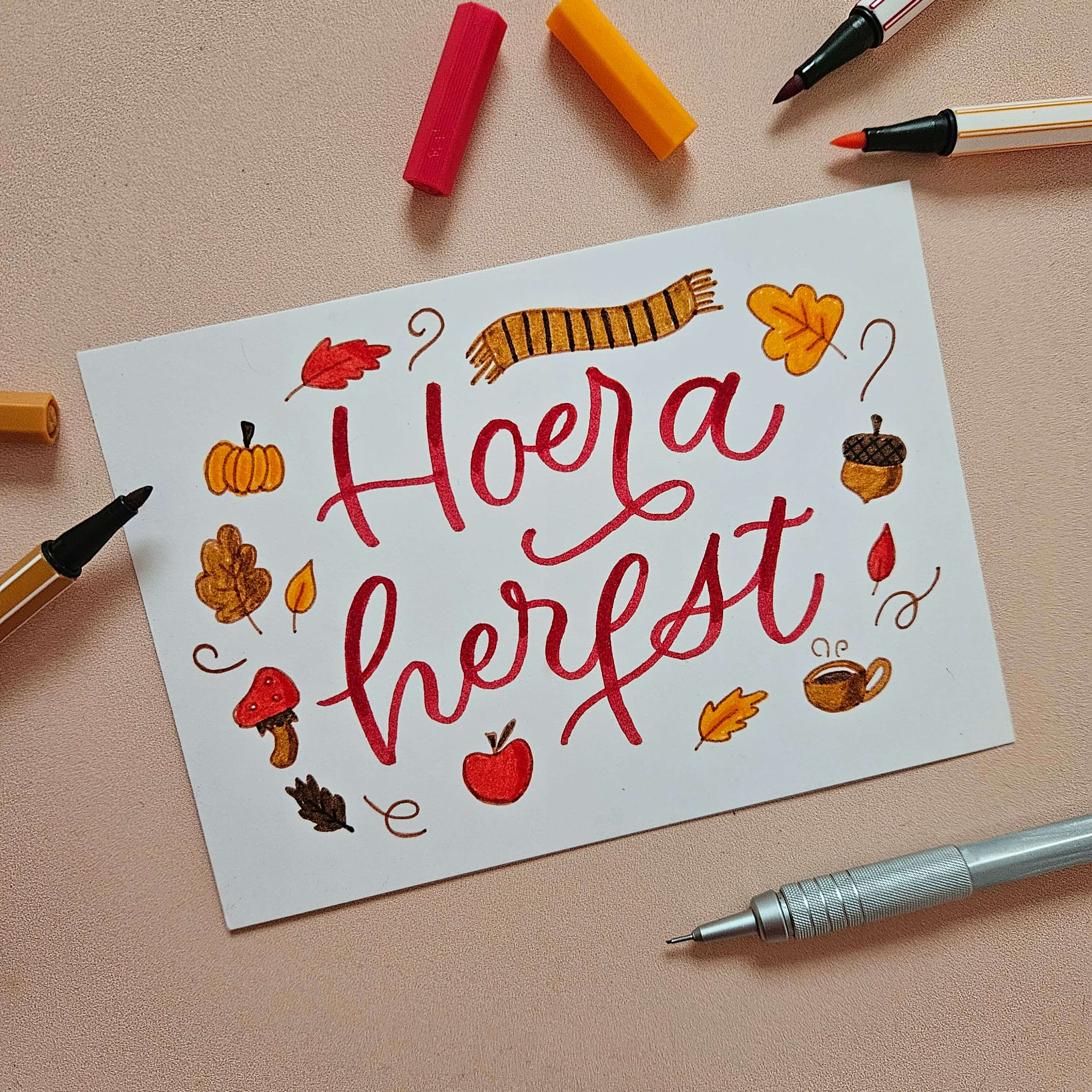 Handletteren voor groepen - Foto