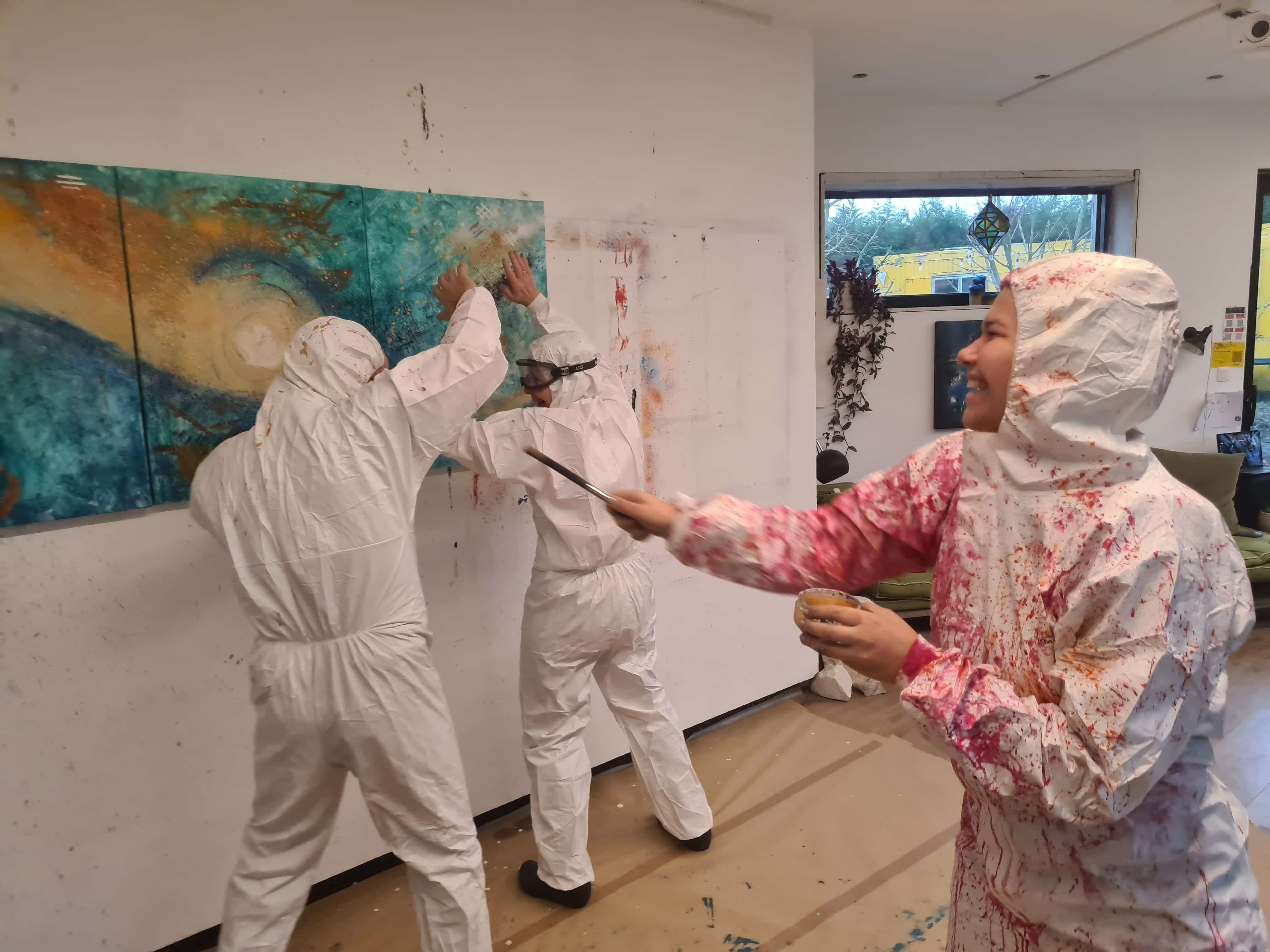 Workshop Schilderij samen maken - Soulbrush - Foto