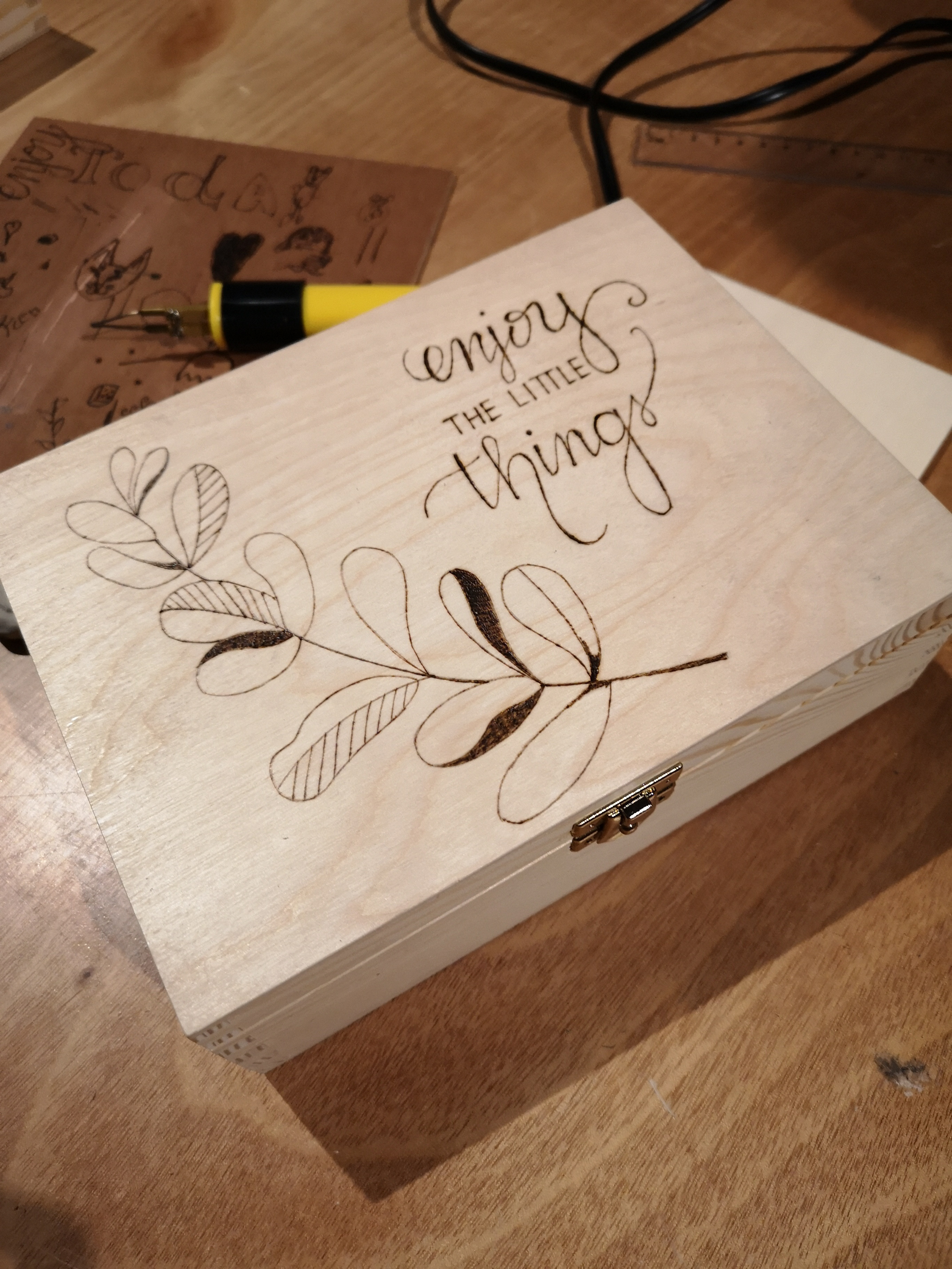 Workshop Houtbranden op maat - Foto