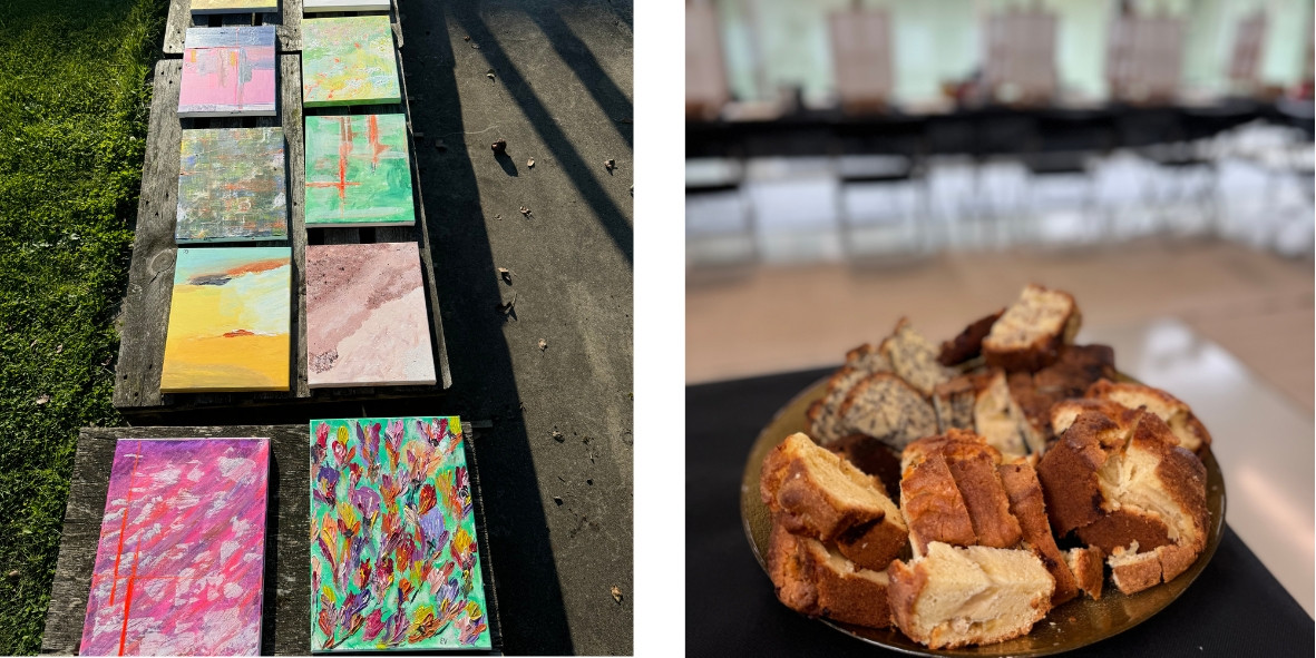 Paint & Sip ABSTRACT - Foto