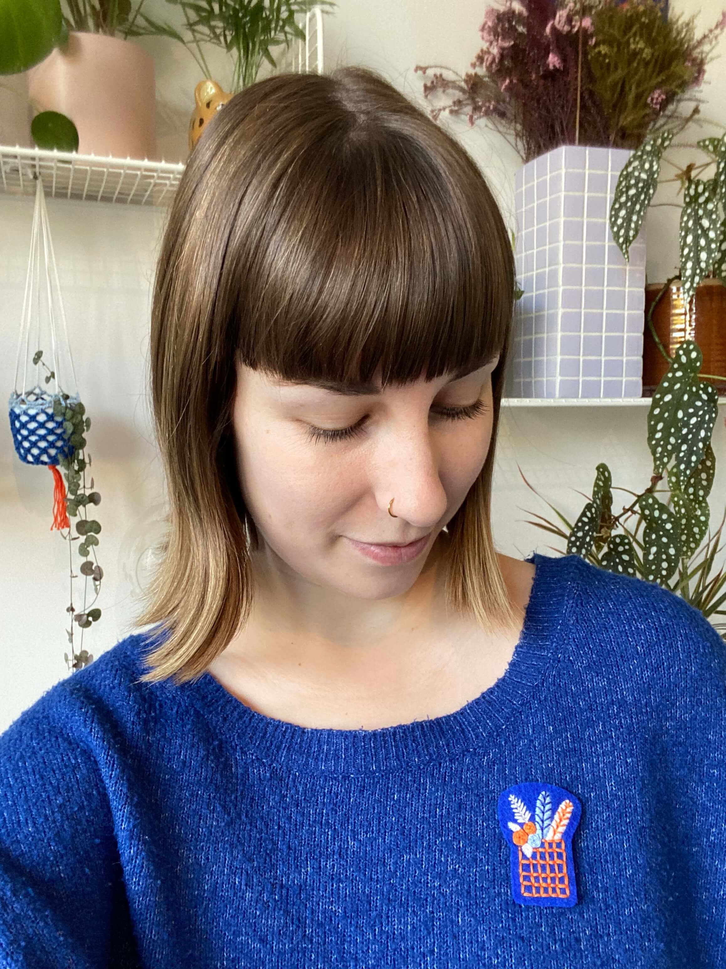 Borduurpakket DIY Broche - Foto