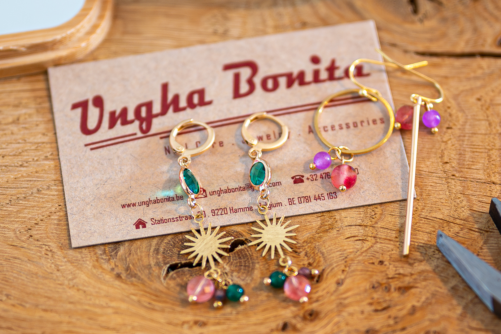 Maak je eigen oorbellen - Workshop - Foto