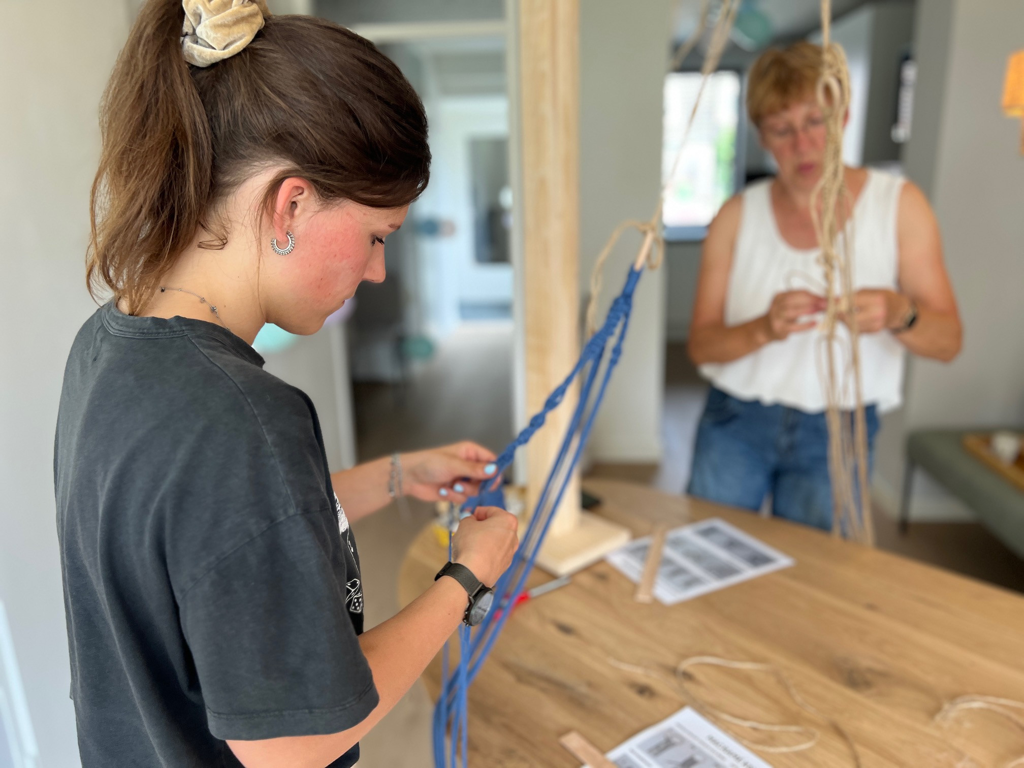 Workshop macramé - Foto