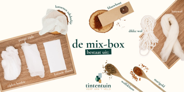 Workshop in a box: Ontdek de duurzame manier van verven met planten