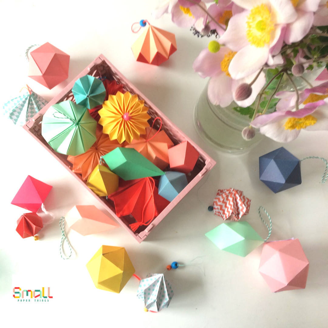 Workshop papieren kerstversiering - Foto