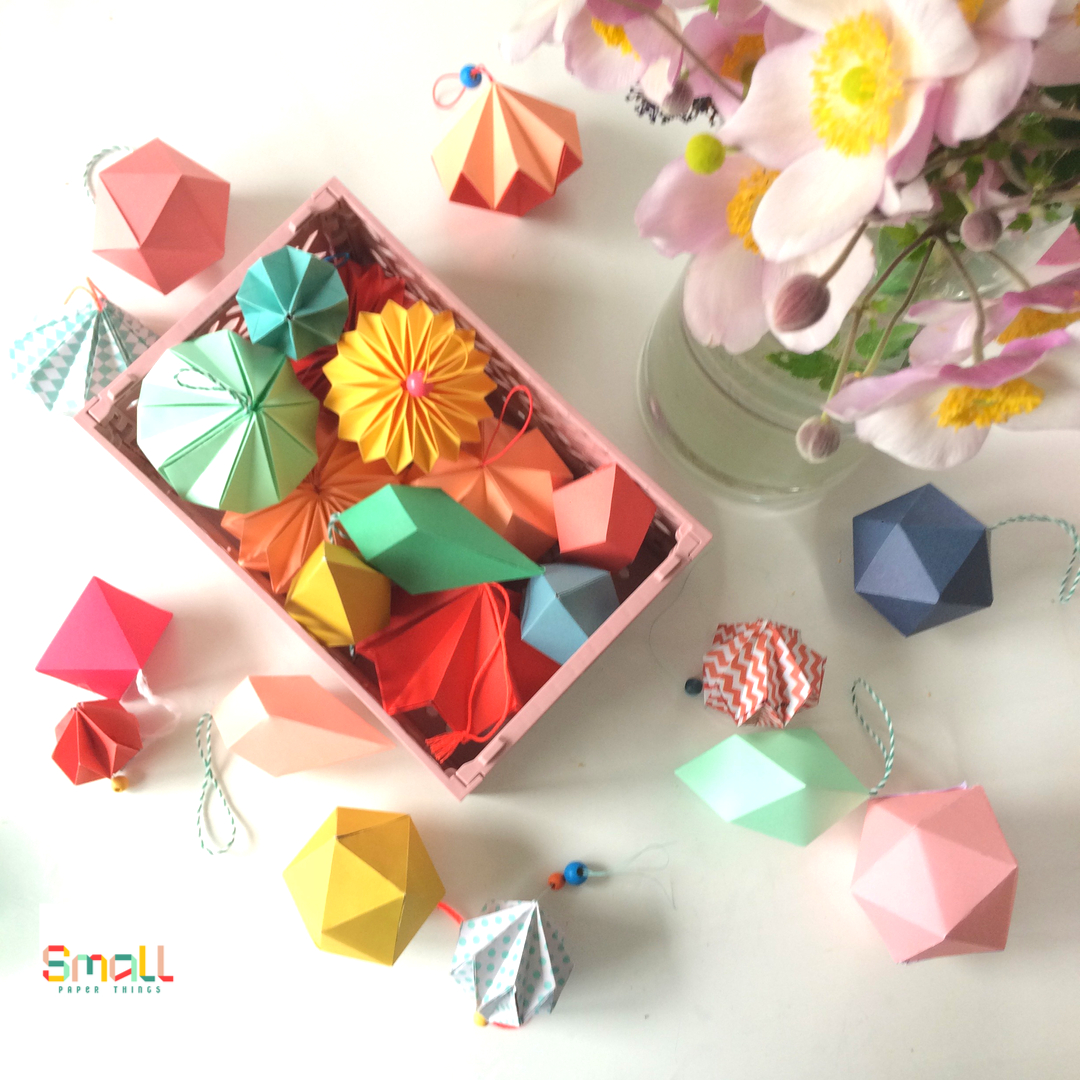 Workshop papieren kerstversiering