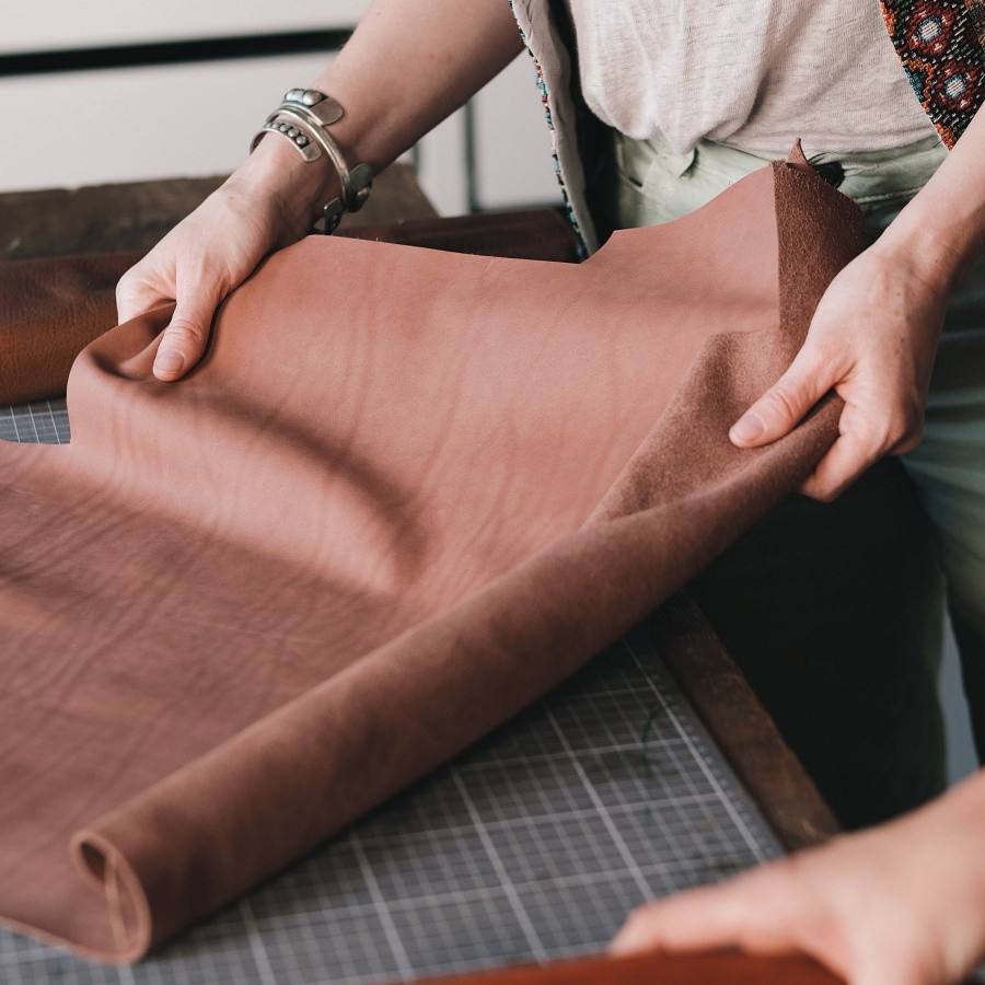 Je eigen leren tas maken (privé groep) - Foto