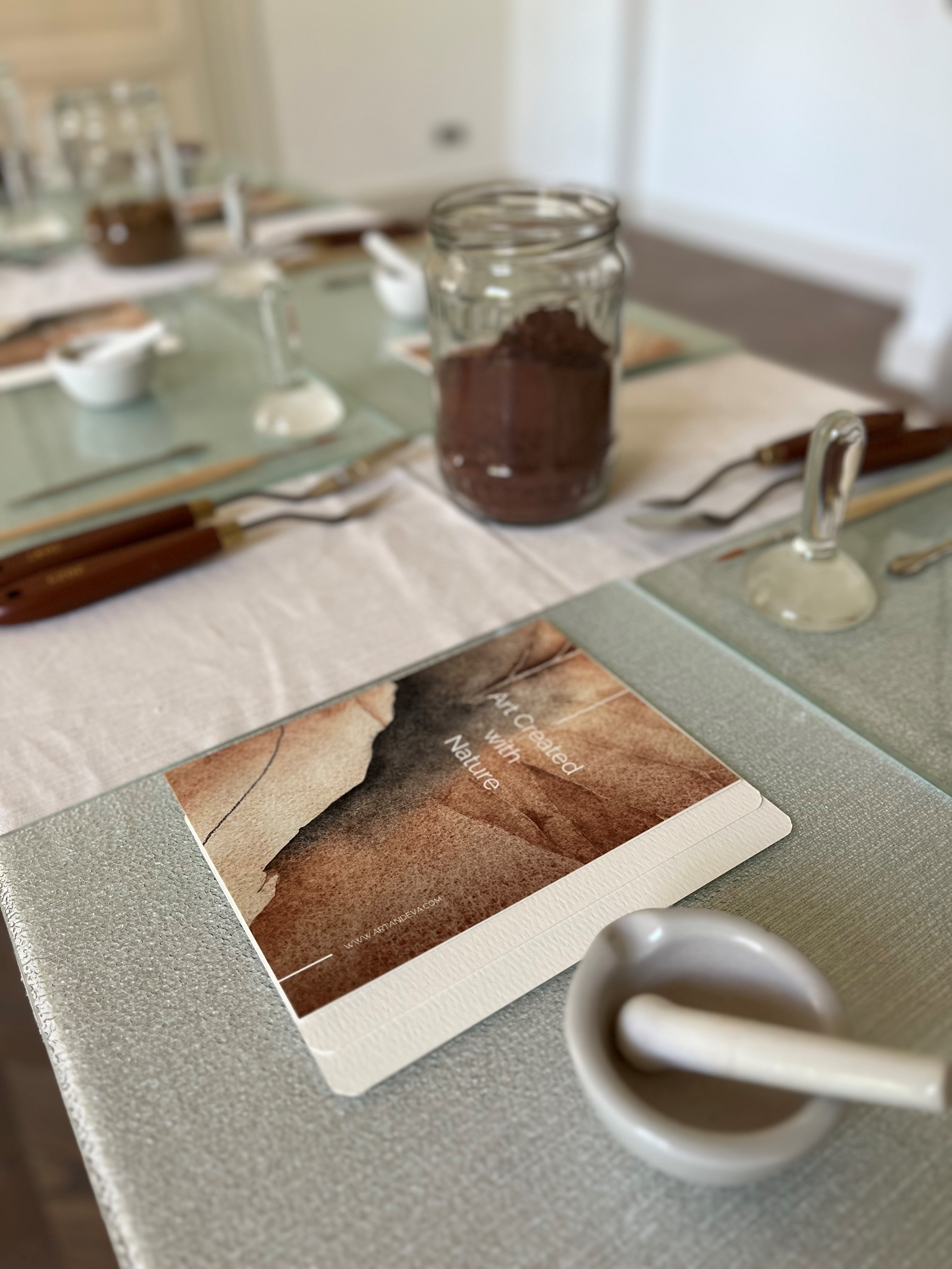 Maak je eigen Natuurlijke Verf - Foto