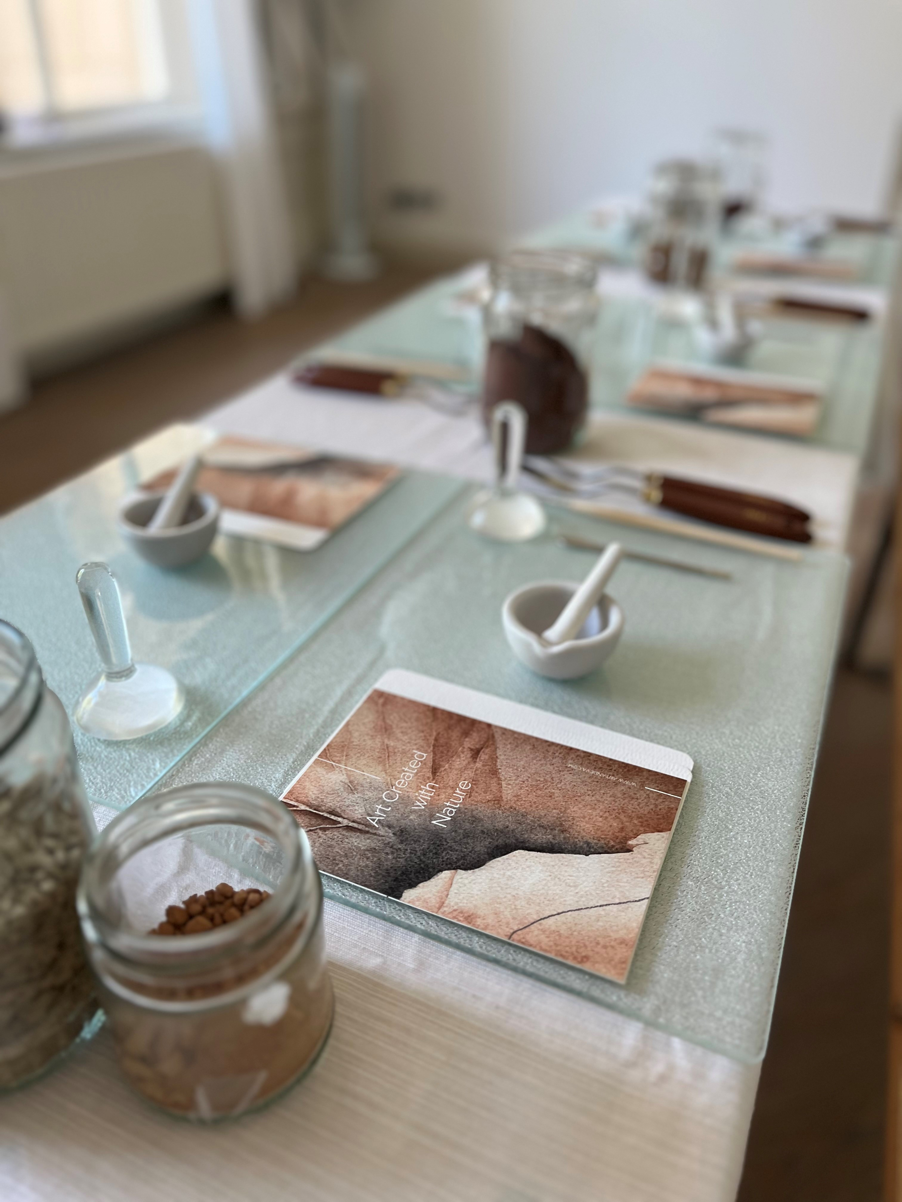 Maak je eigen Natuurlijke Verf - Foto