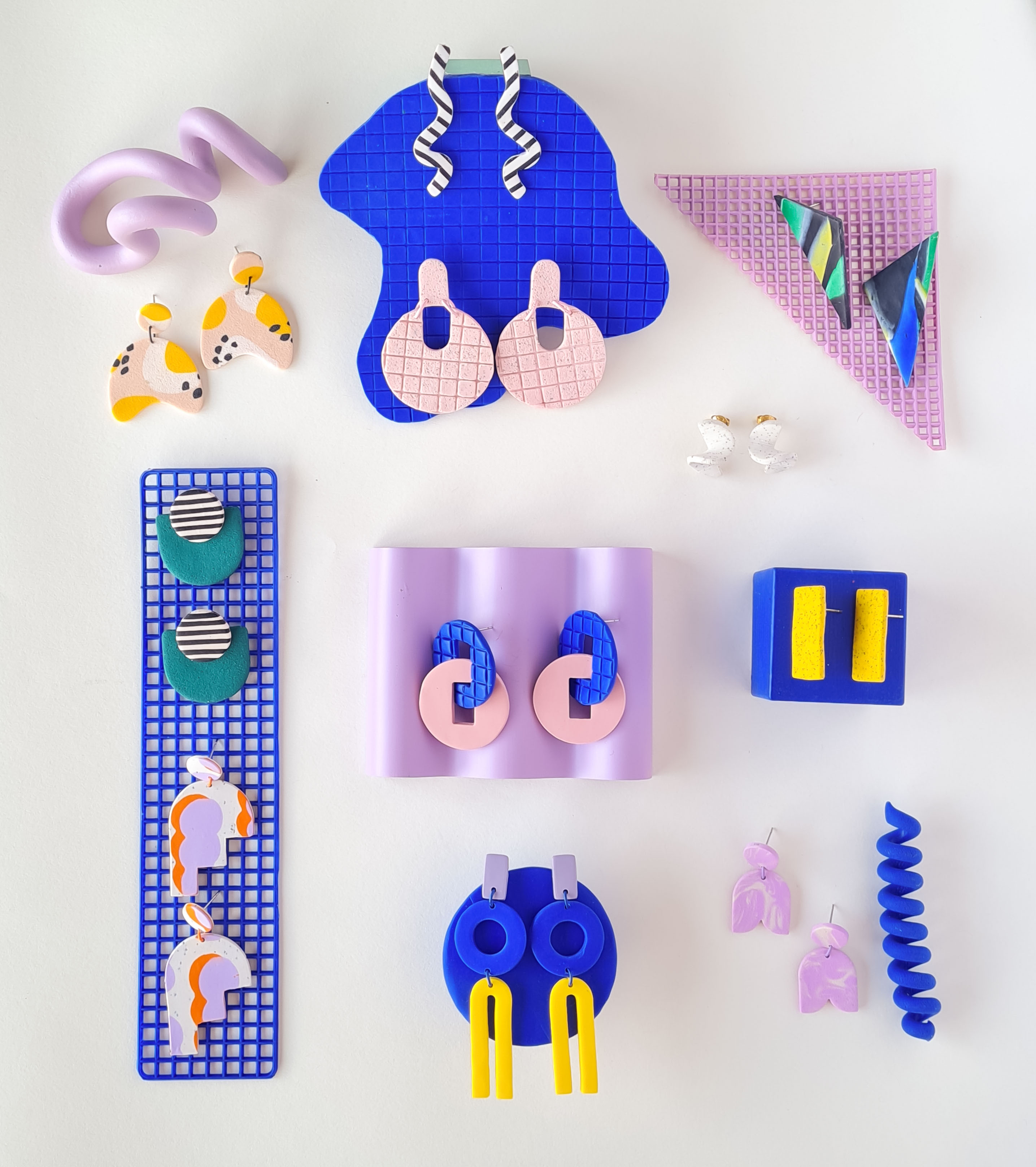 De ultieme DIY KIT voor polymeer klei oorbellen inclusief add-ons! - Foto