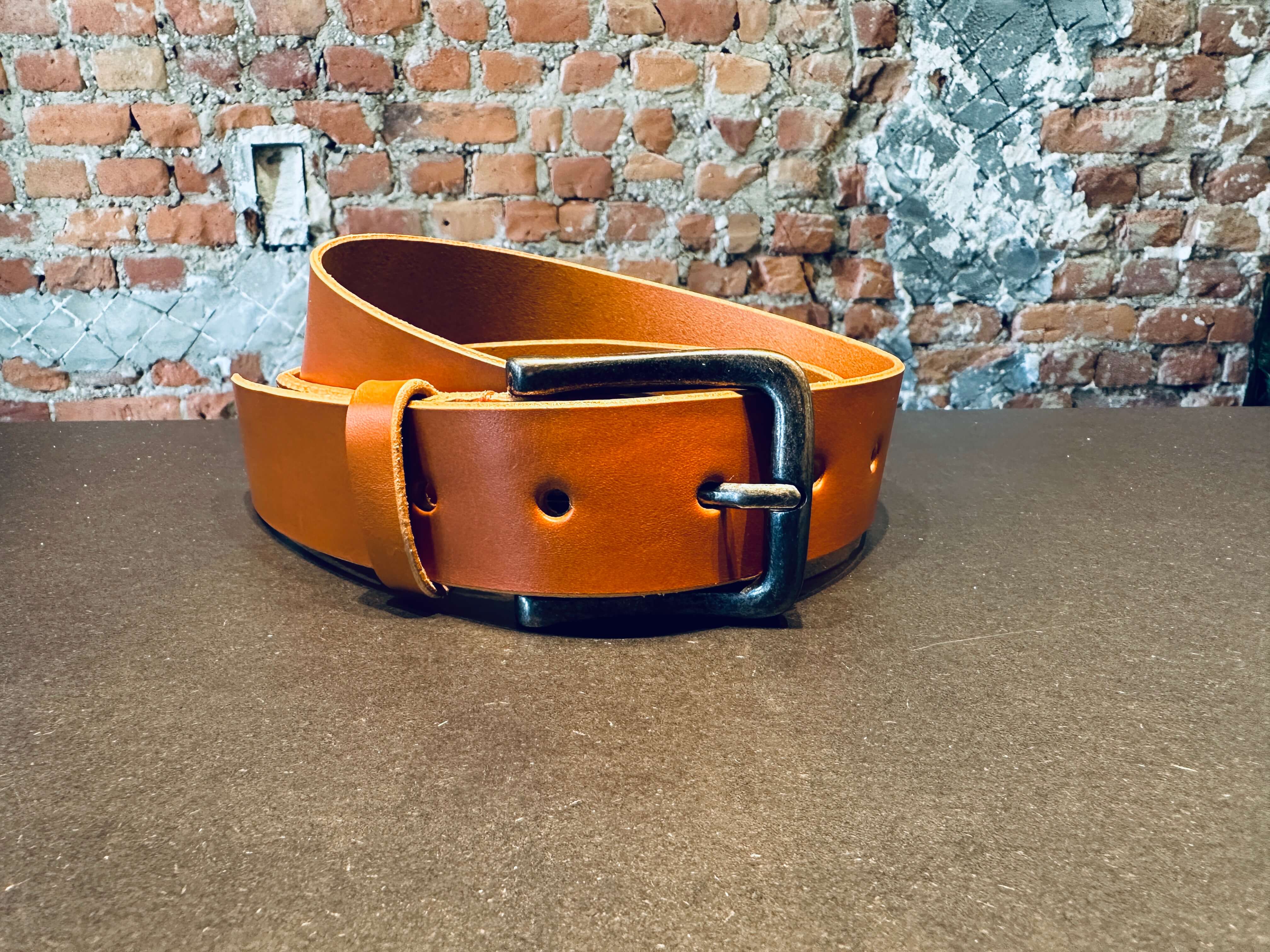 Lederen broeksriem maken - halve dag - Foto