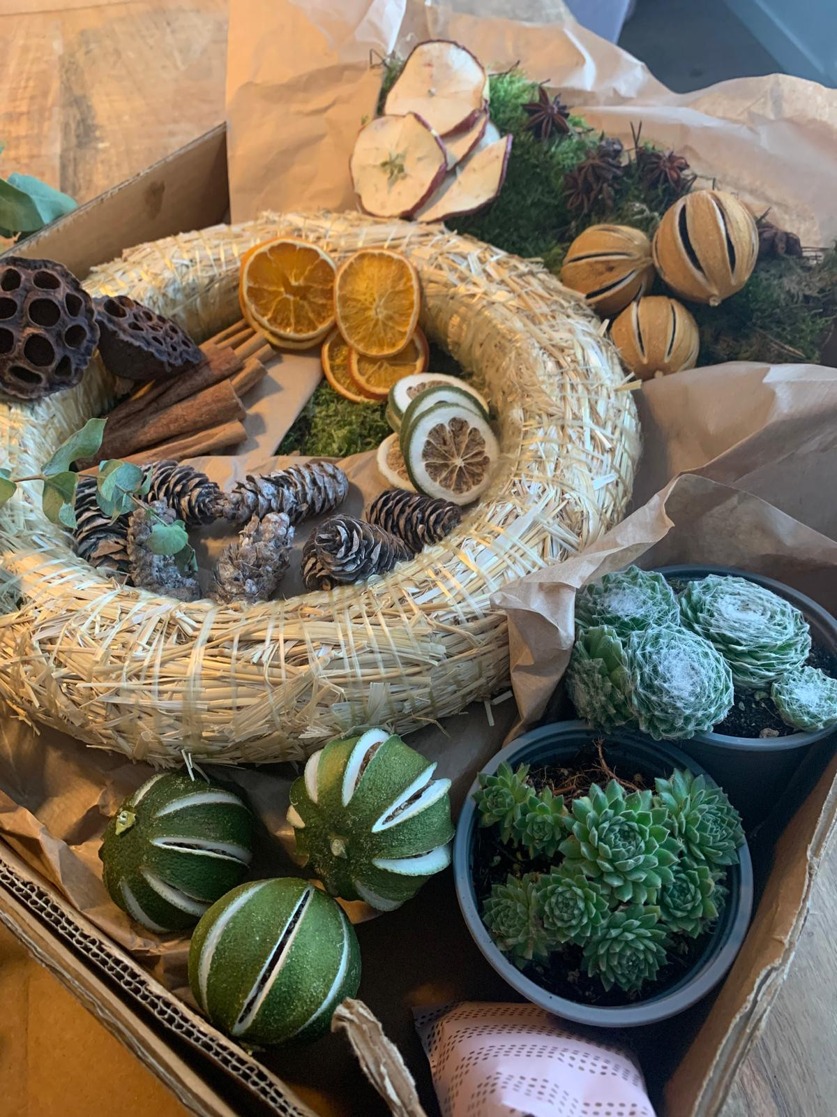 DIY-kit: kerstkrans - Foto