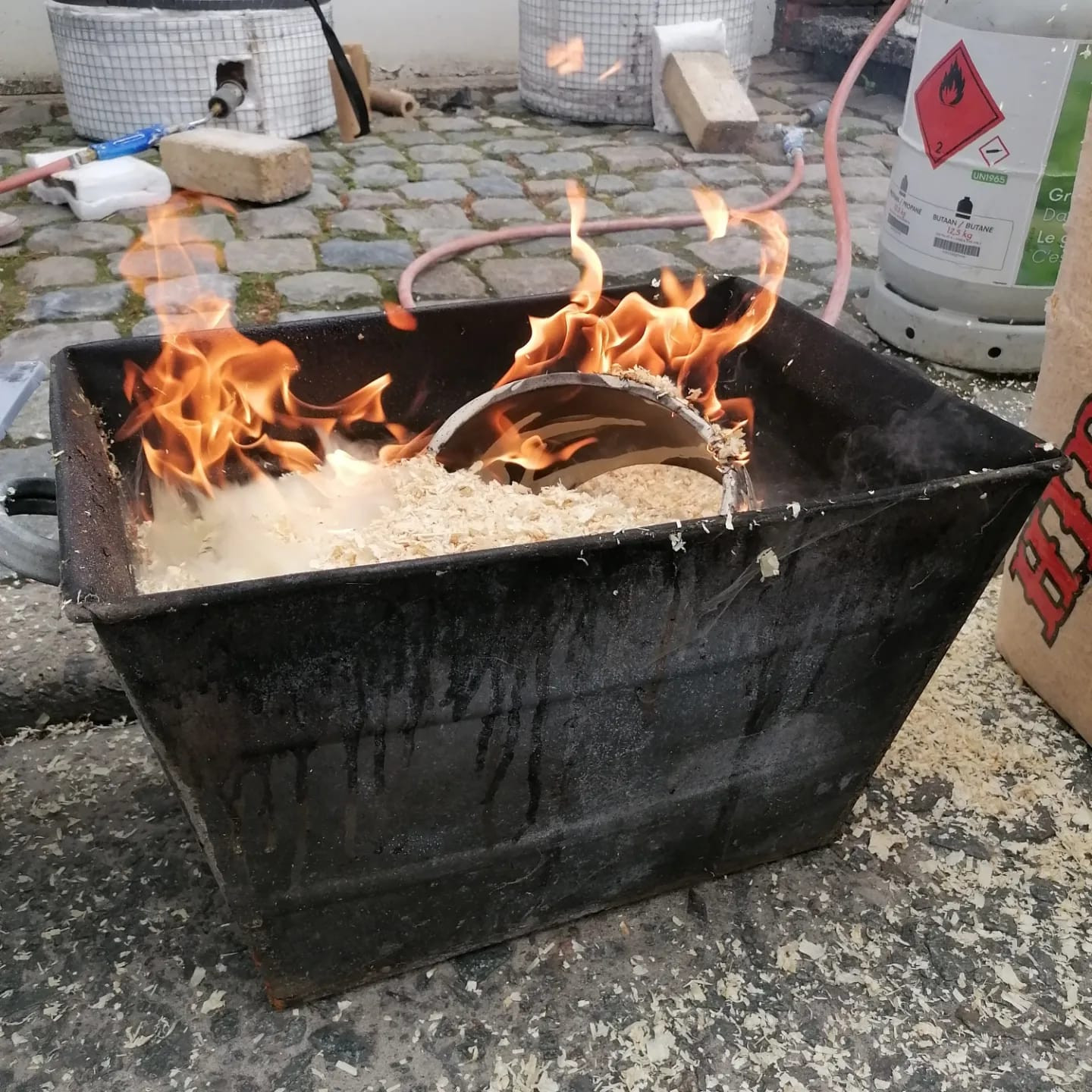 2- Daagse Workshop Raku (Japanse stooktechniek) - Foto