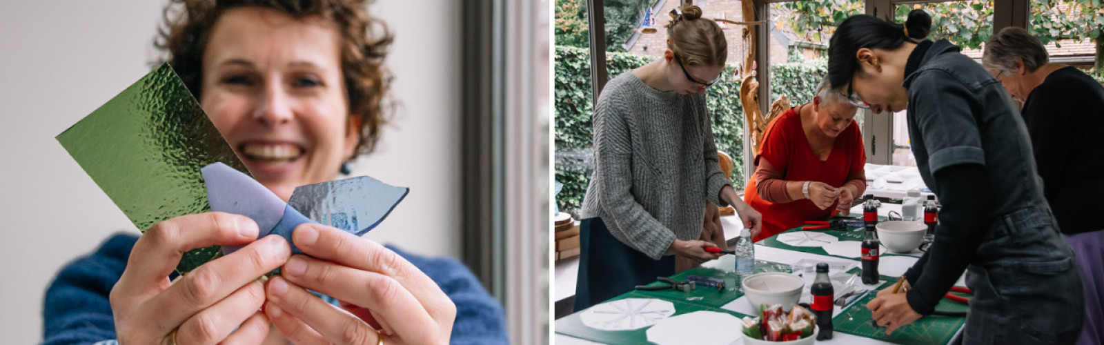 Glaskunst Workshop bij Maaike Depauw van Pavão de Vidro