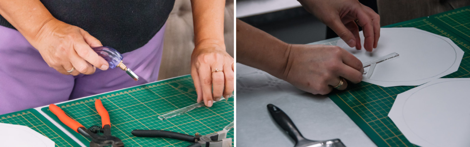 Glaskunst Workshop bij Maaike Depauw van Pavão de Vidro