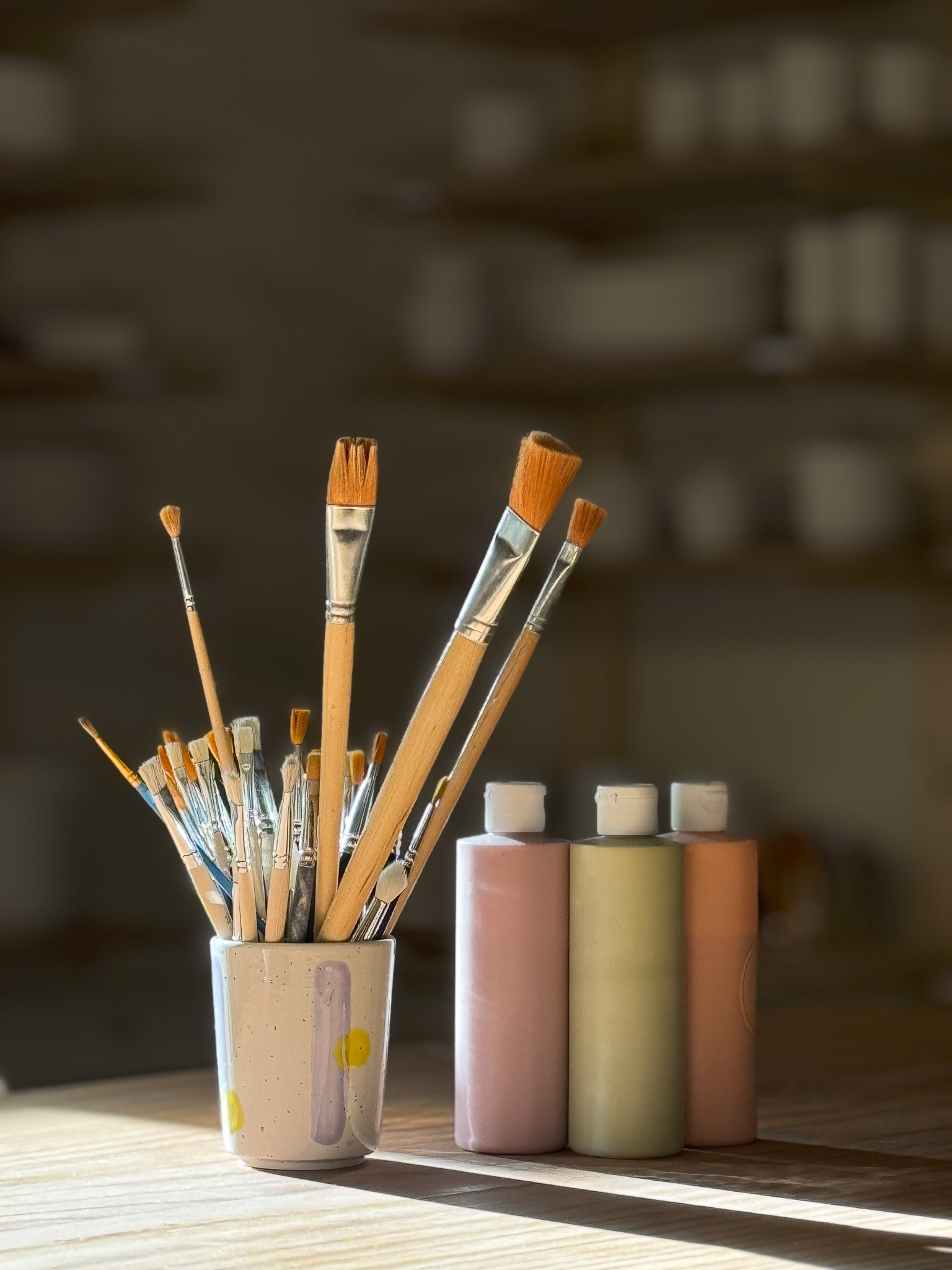 Privéworkshop pottery painting - Foto