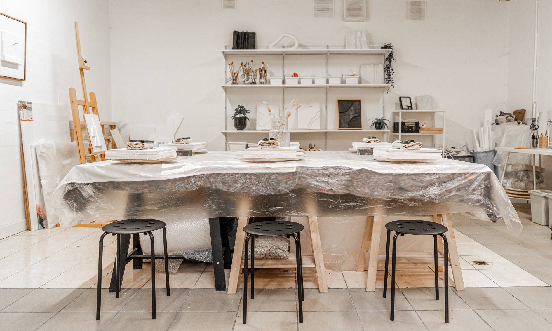 Privé Pleisterkunst Workshop bij Evan Studio - Foto