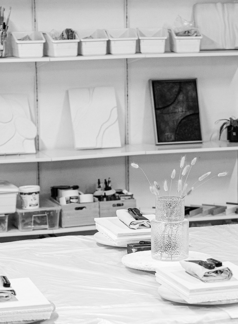 Privé Pleisterkunst Workshop bij Evan Studio - Foto