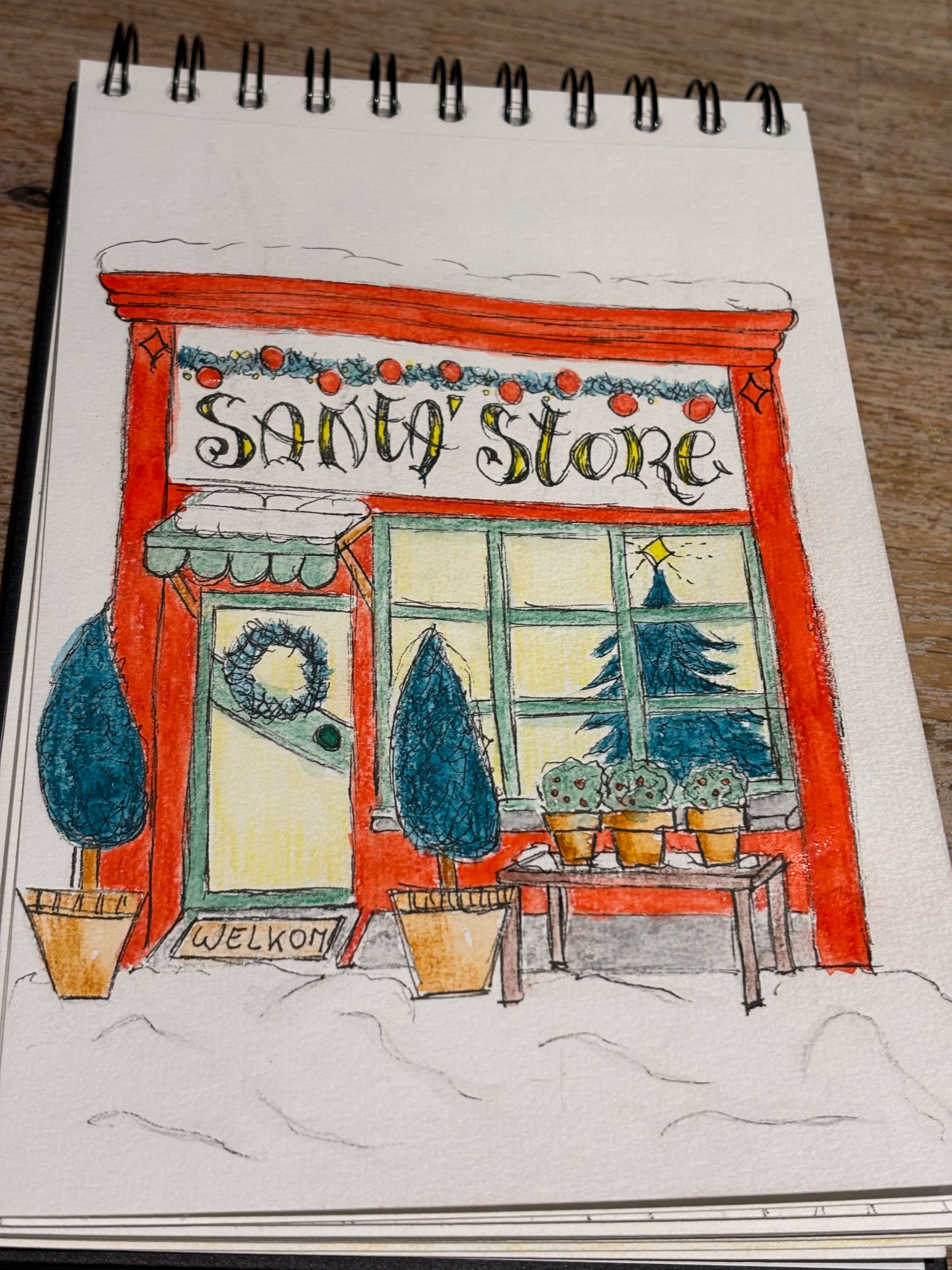 Workshop urban sketching