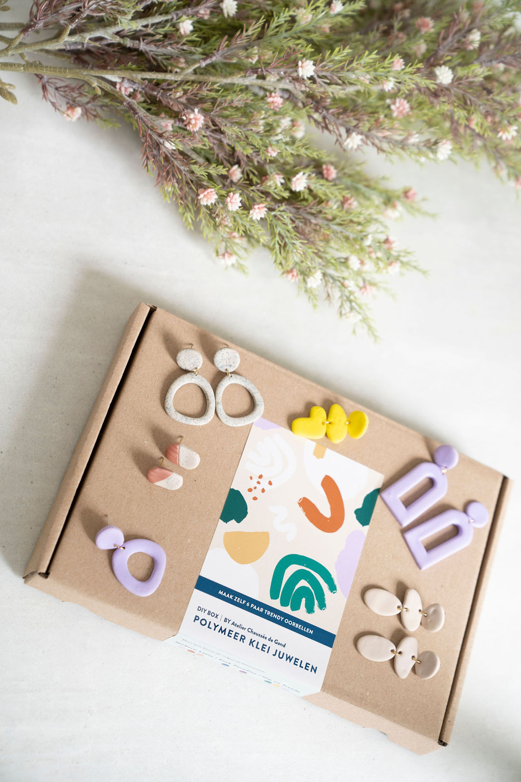 Juwelen in polimeer klei DIY BOX - Pink Paradise - Foto