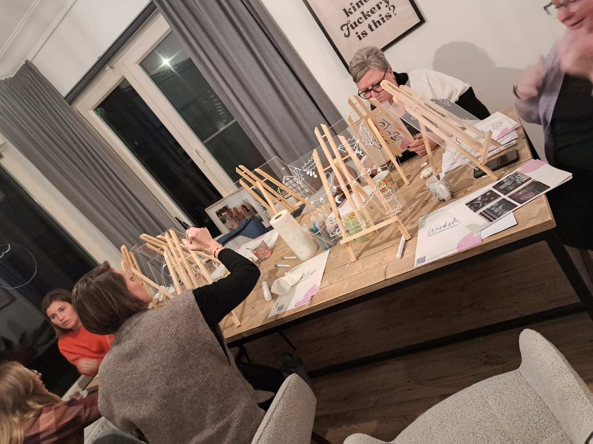 Raamtekenen voor volwassenen 🪟 - Foto