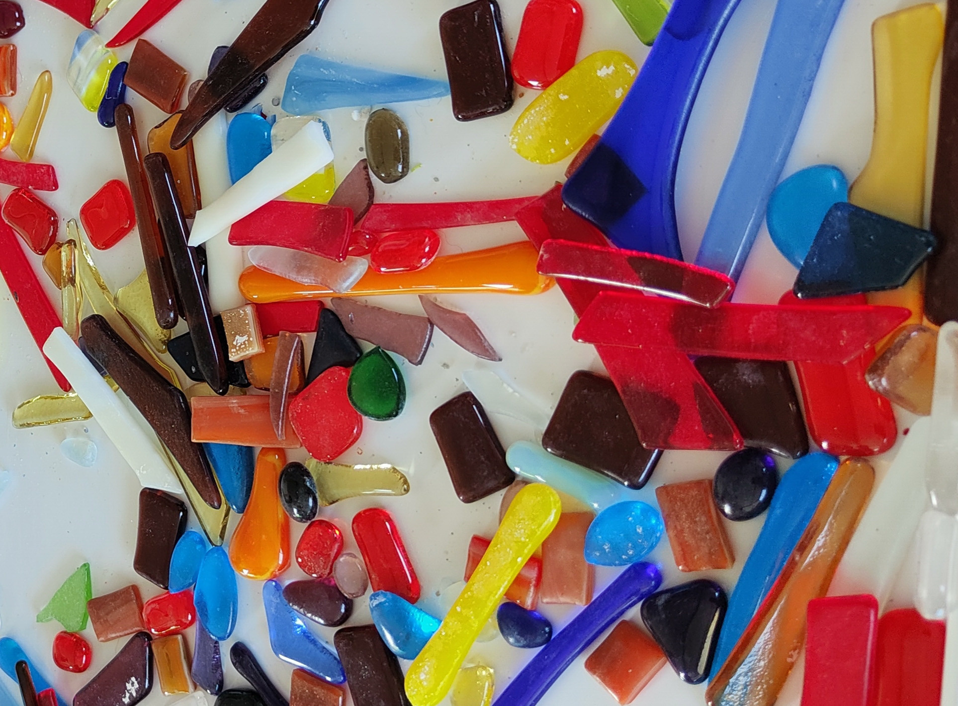 Zomer-glas-hobbyclub deel 3: glasmozaïek - Foto