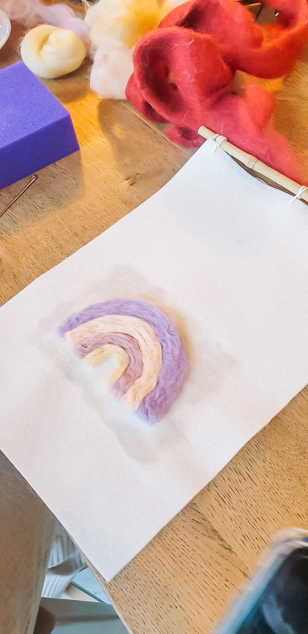 Workshop 'Vilt je eigen wandhanger' - Foto