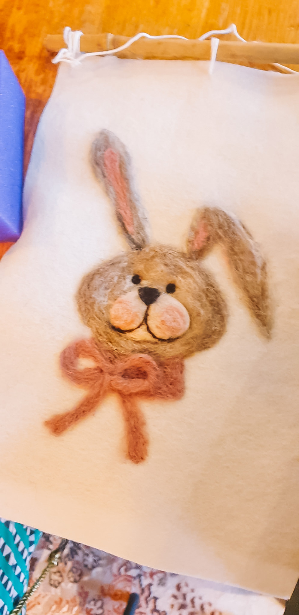 Workshop 'Vilt je eigen wandhanger' - Foto